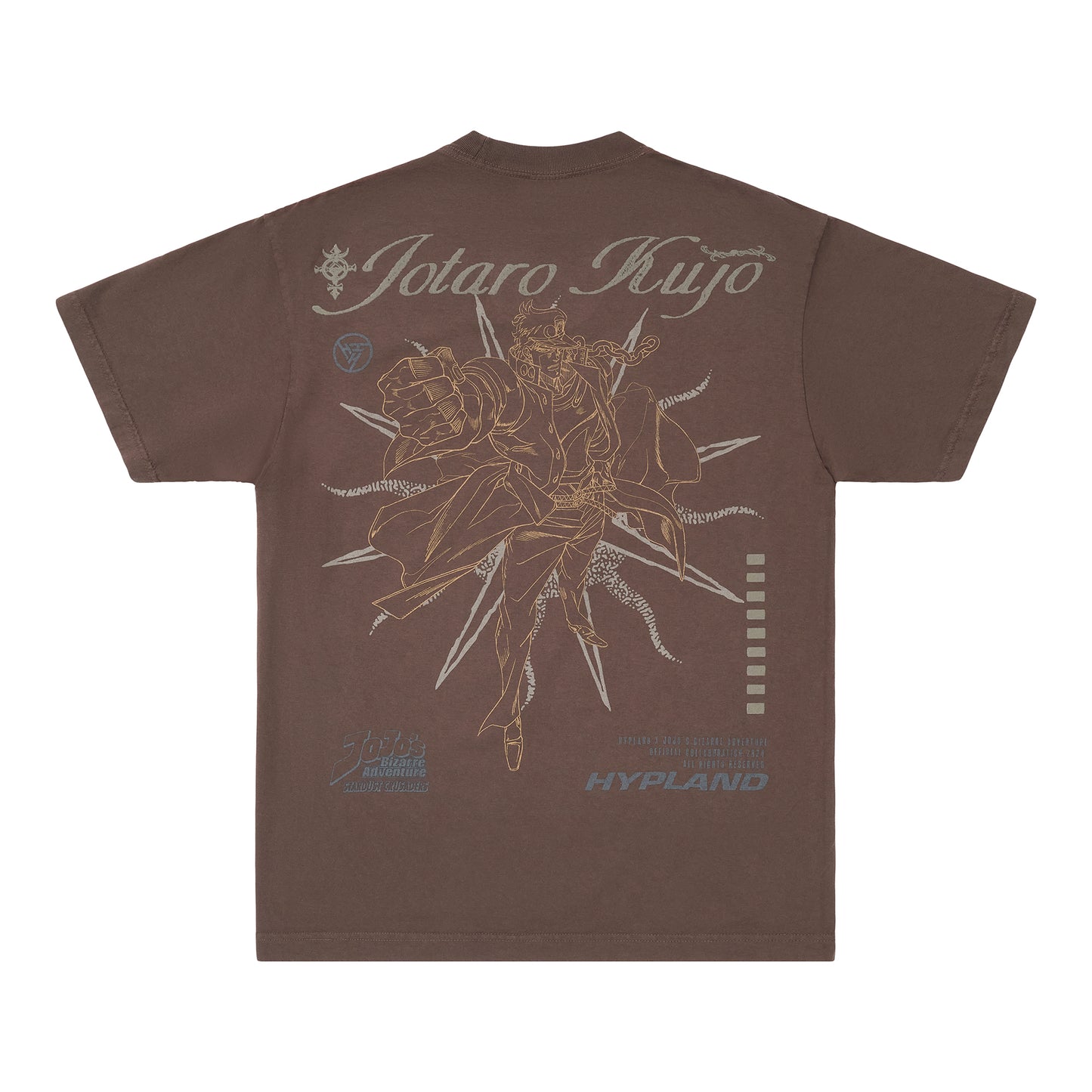 JOJO JOTARO PORTRAIT SHIRT (CHOCOLATE) *PRE ORDER*
