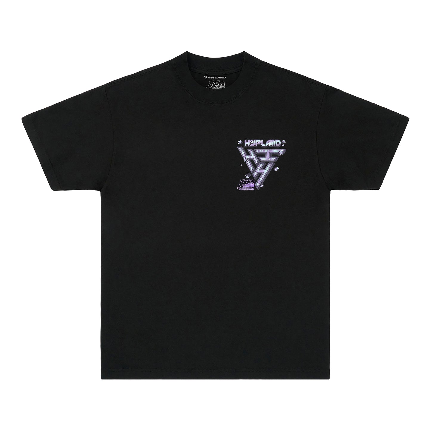 JOJO JOTARO MIRROR LOGO SHIRT (BLACK) *PRE ORDER*