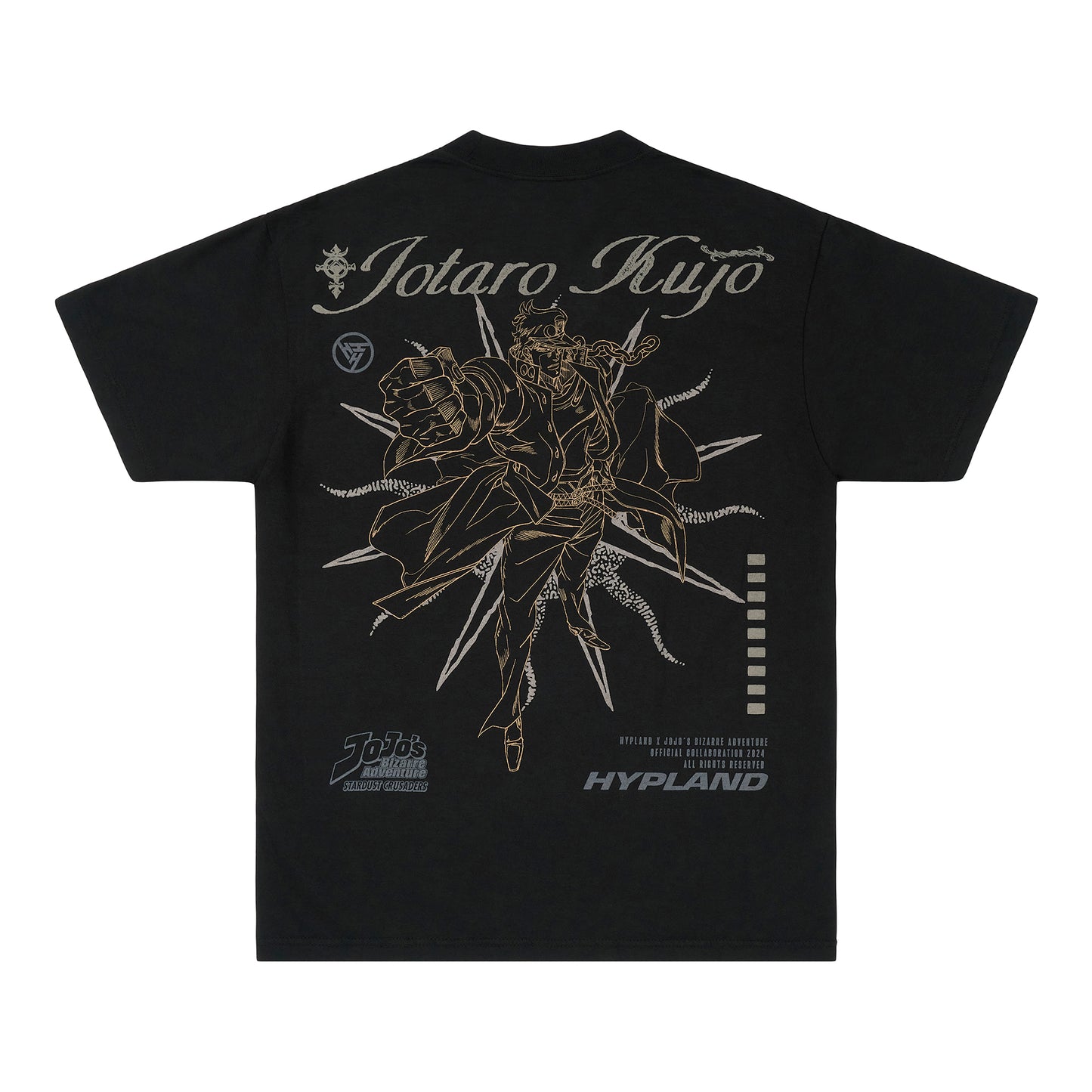 JOJO JOTARO PORTRAIT SHIRT (BLACK) *PRE ORDER*