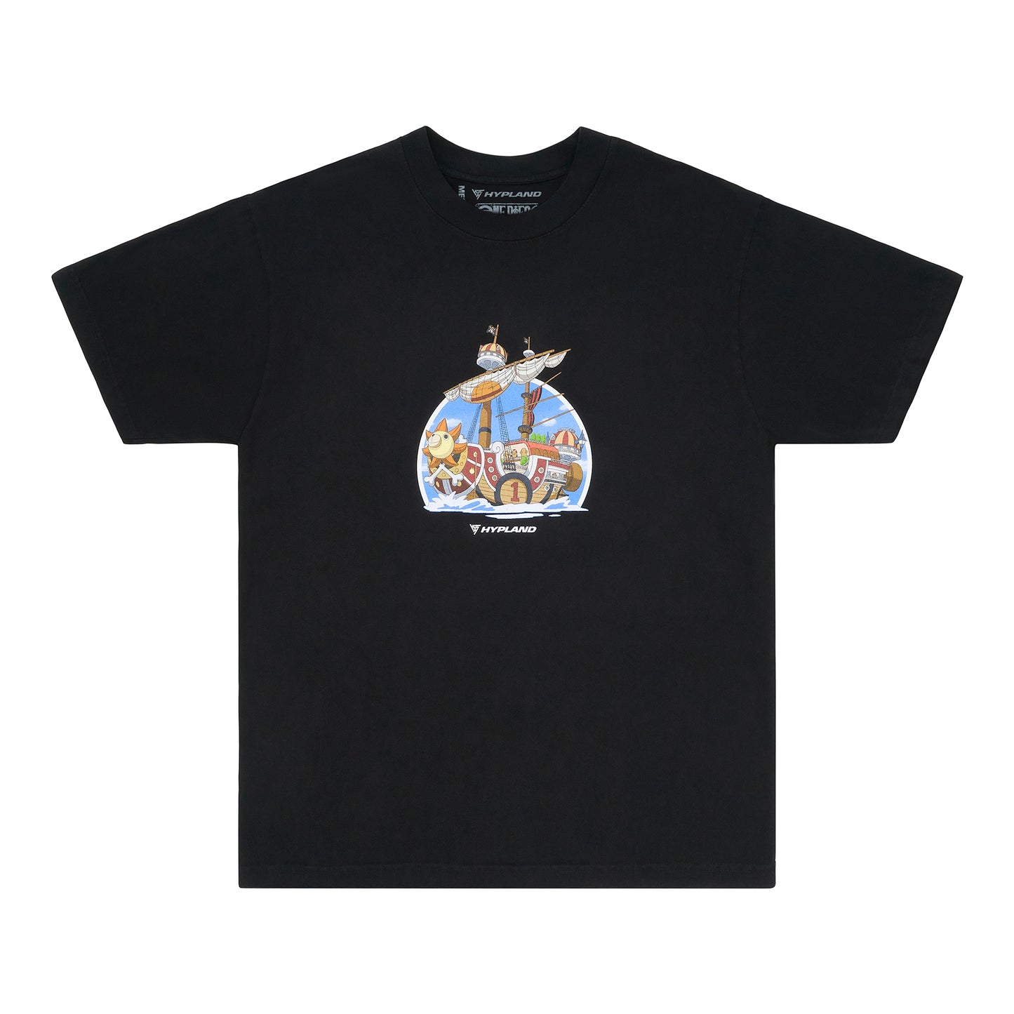 ONE PIECE THOUSAND SUNNY SHIRT (BLACK)