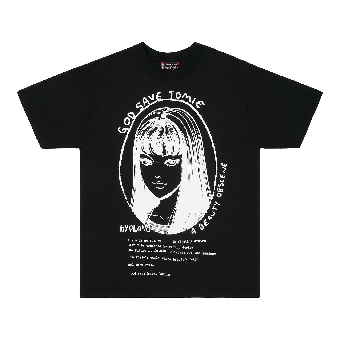 JUNJI ITO GOD SAVE TOMIE SHIRT (BLACK)