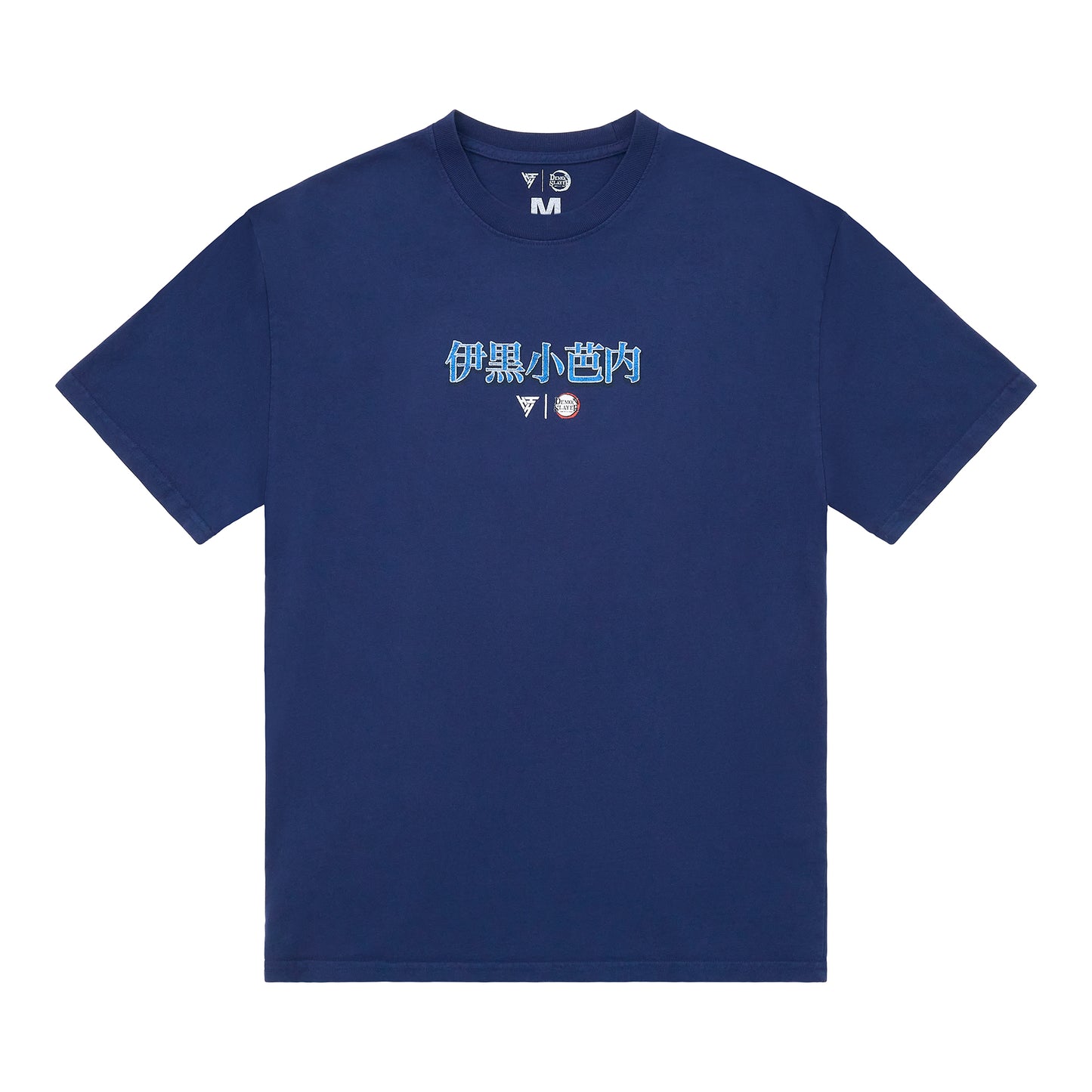 DEMON SLAYER OBANAI SNAKE SHIRT (NAVY)