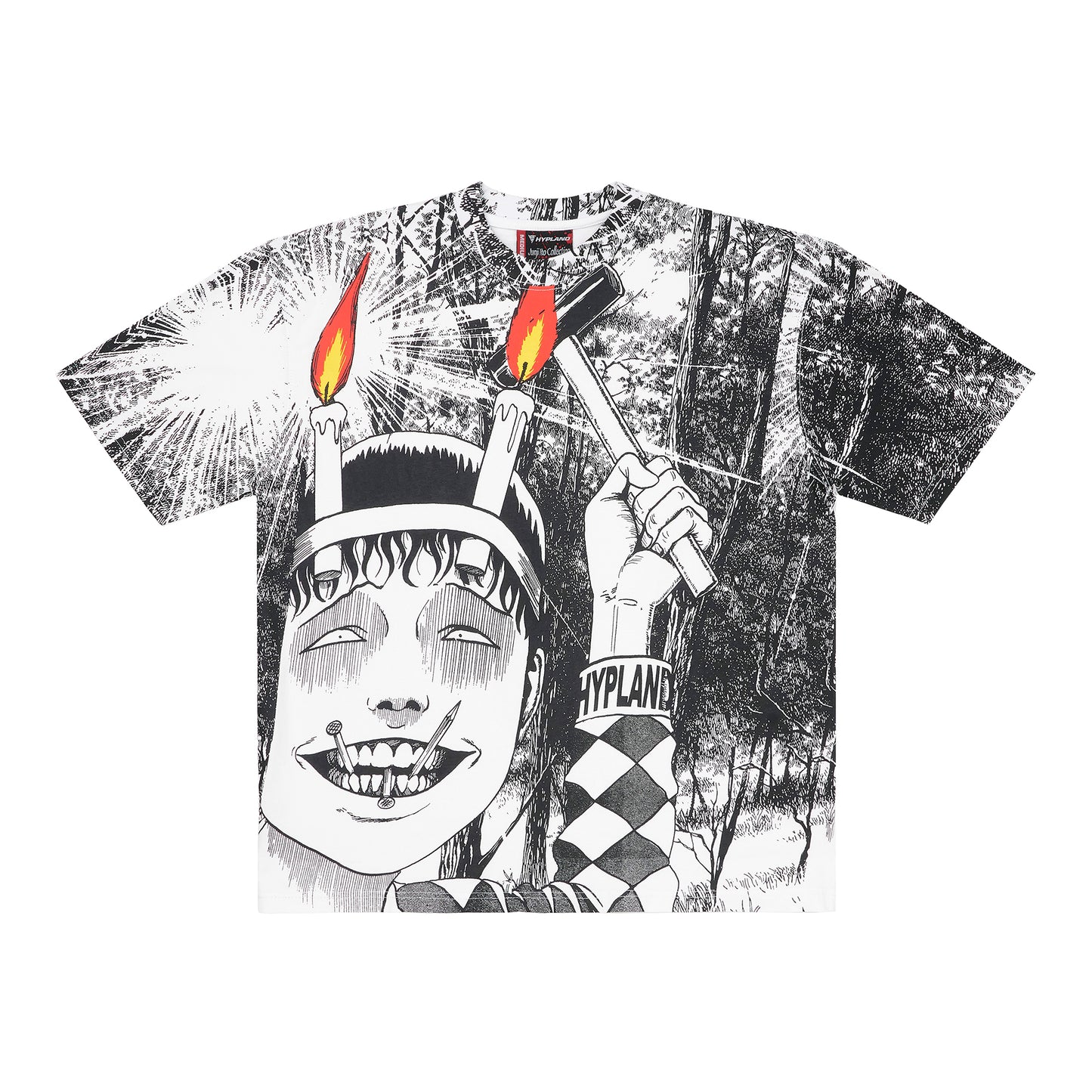 JUNJI ITO SOUICHI AOP SHIRT (WHITE)