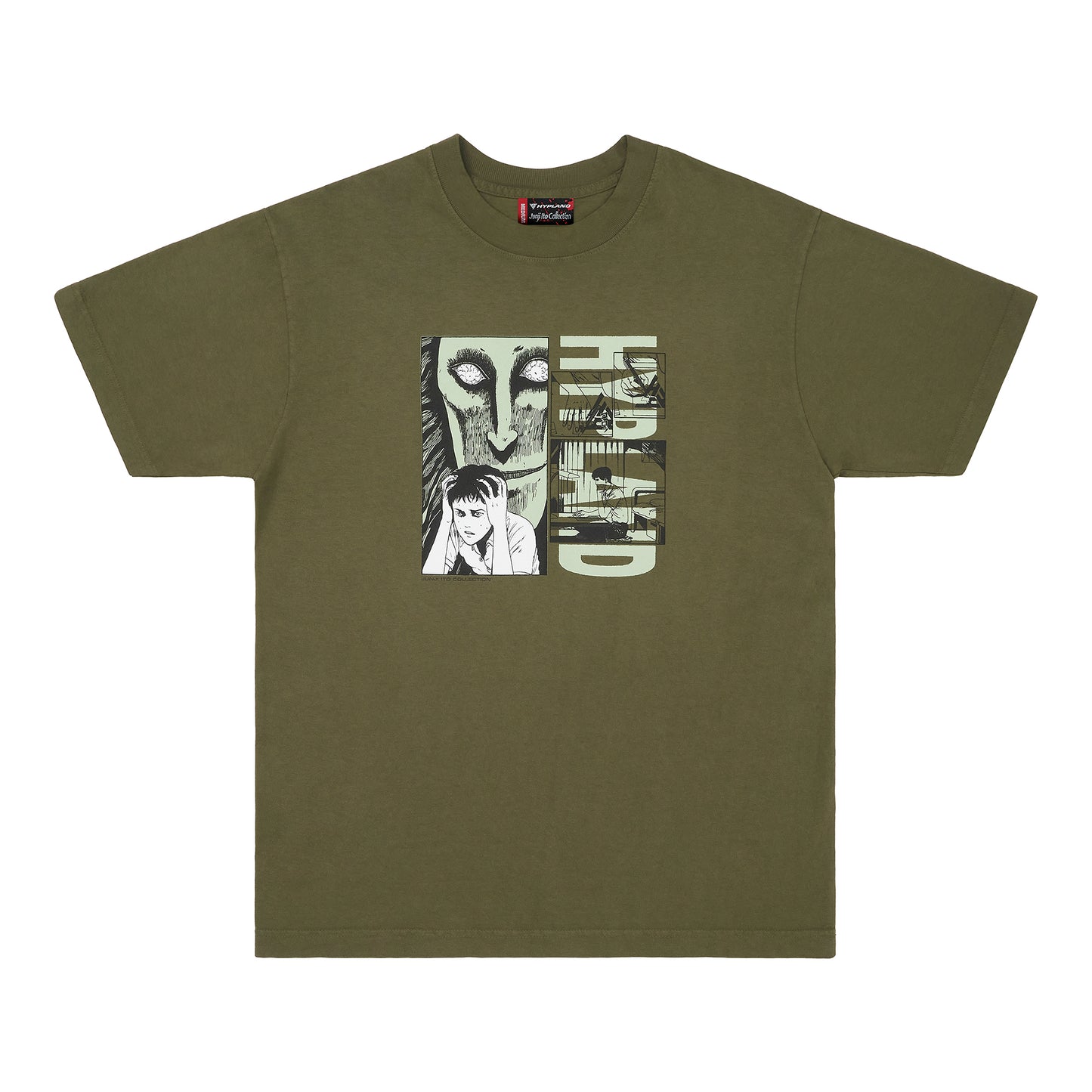 JUNJI ITO DISTRACTIONS SHIRT (ARMY)