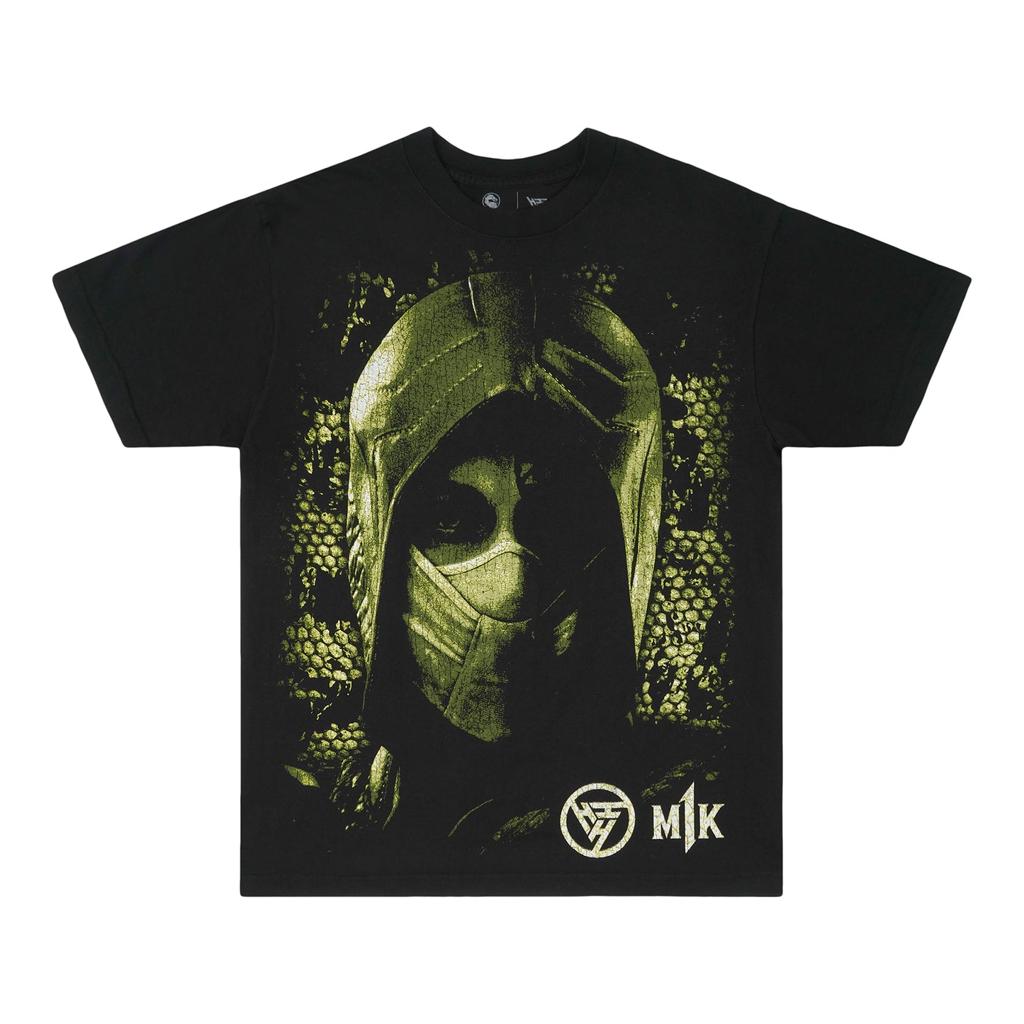 MK REPTILE GRUNGE SHIRT (BLACK)