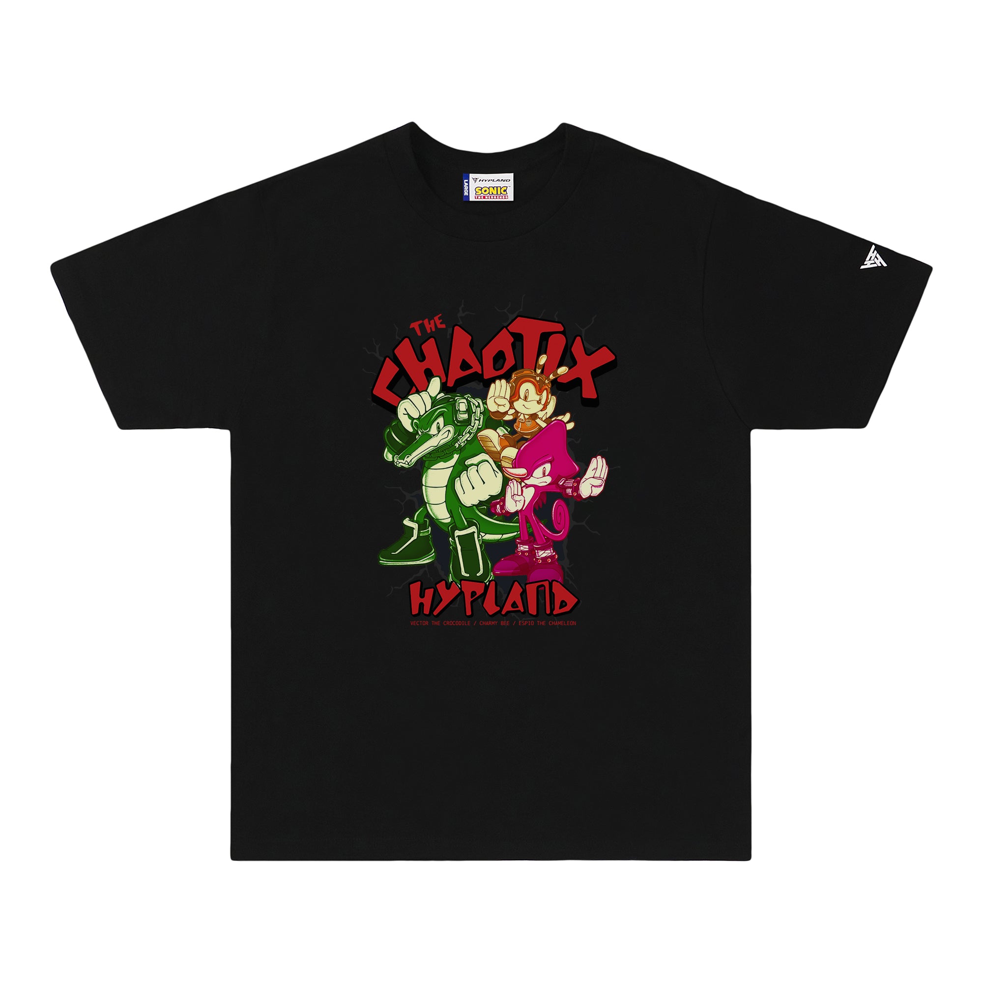 SONIC CHAOTIX SHIRT (BLACK) – Hypland