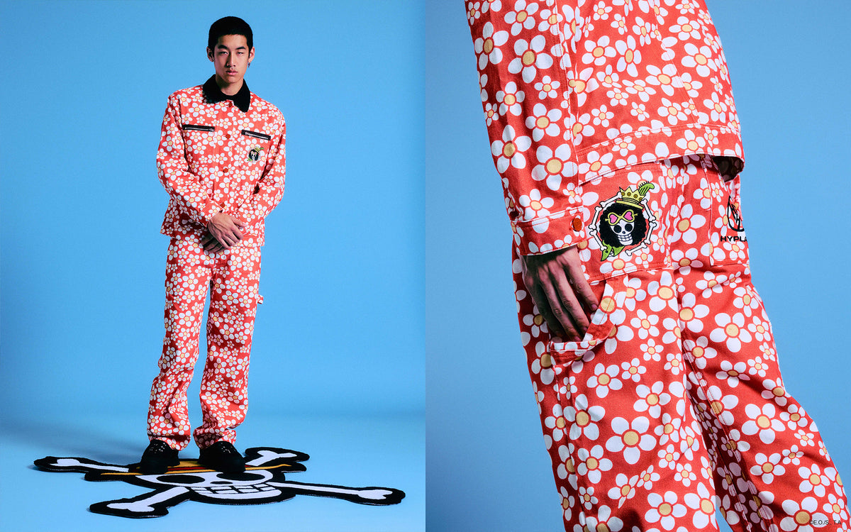 BROOK FLORAL JACKET (ORANGE)