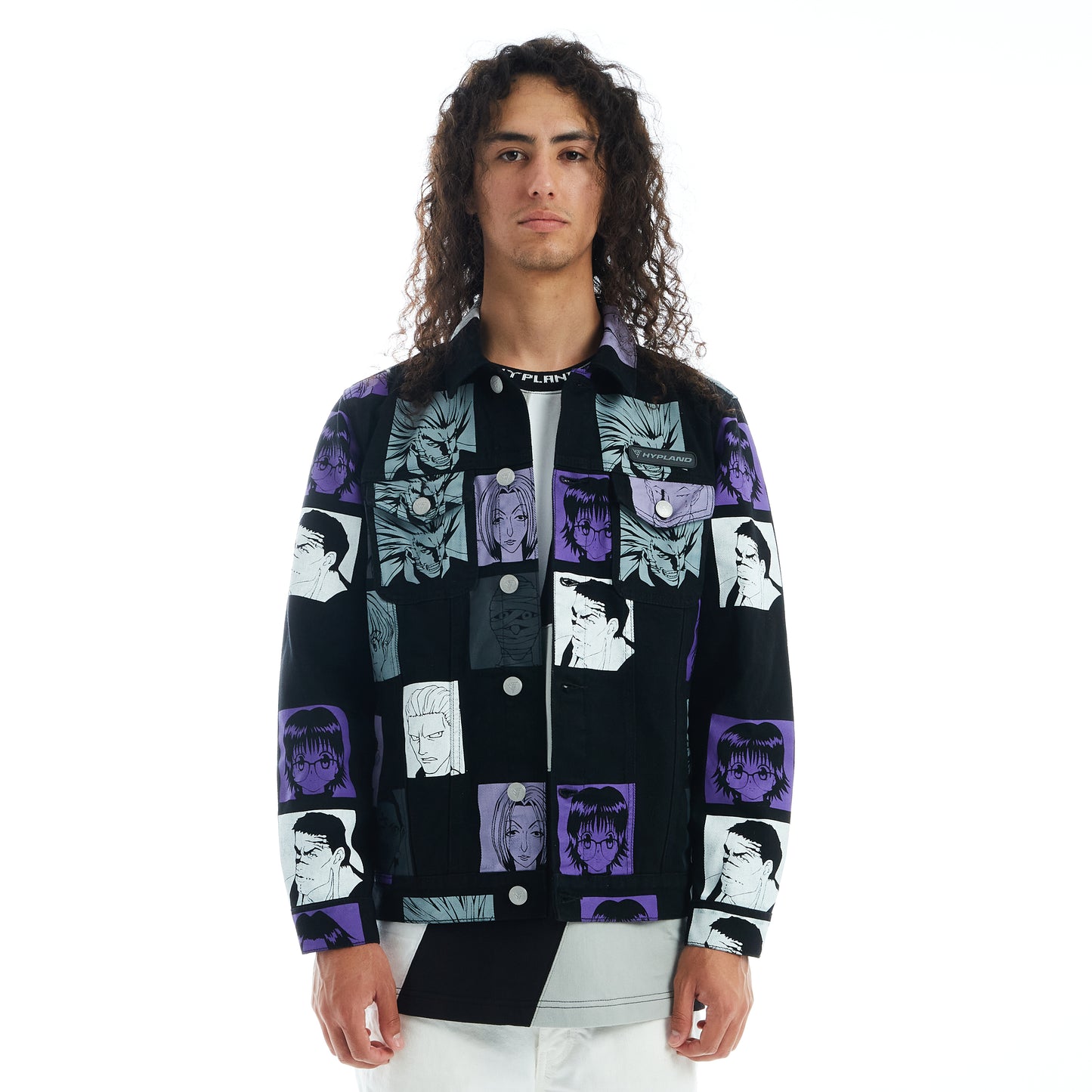HXH PHANTOM TROUPE DENIM JACKET (BLACK)