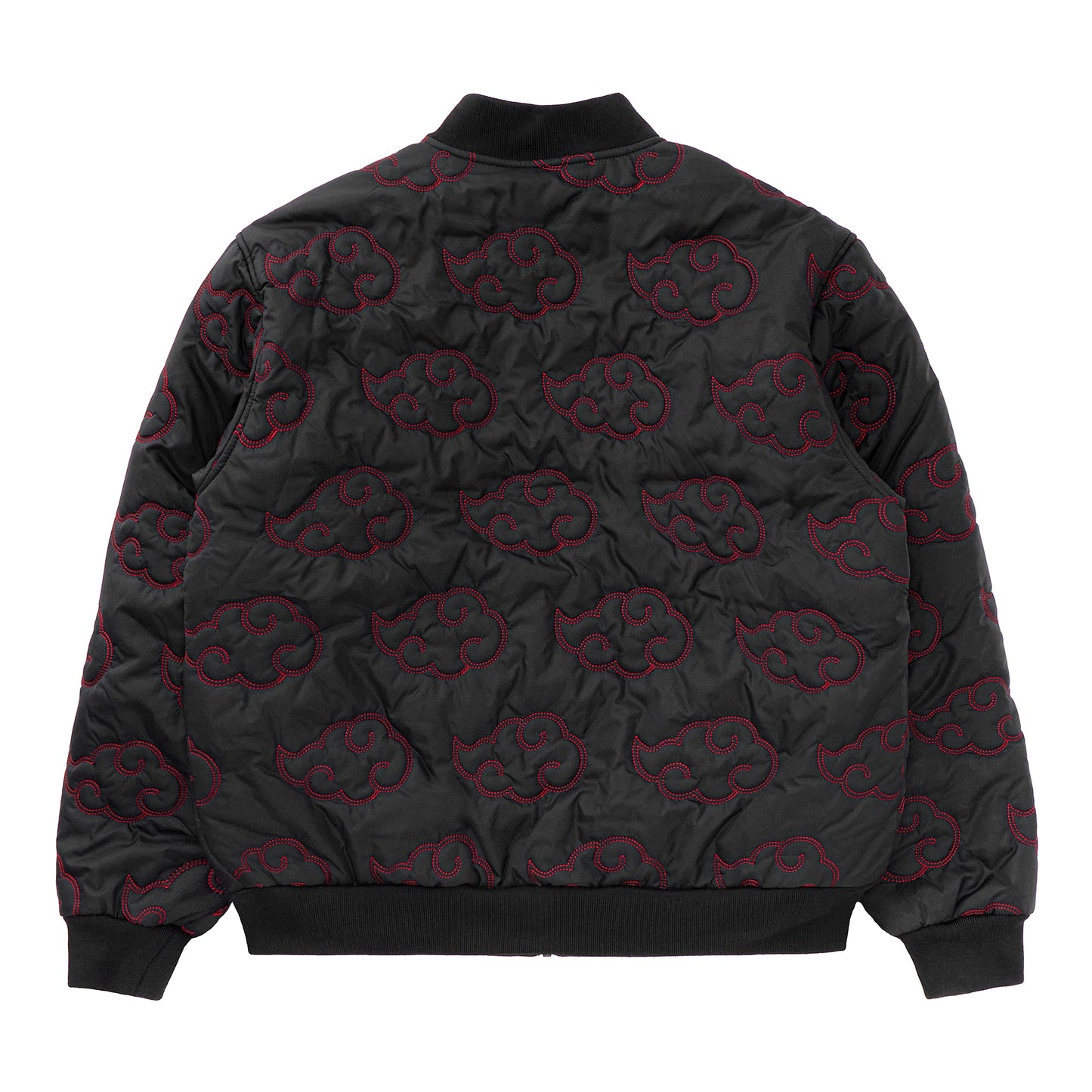 SHIPPUDEN AKATSUKI QUILTED JACKET (BLACK)