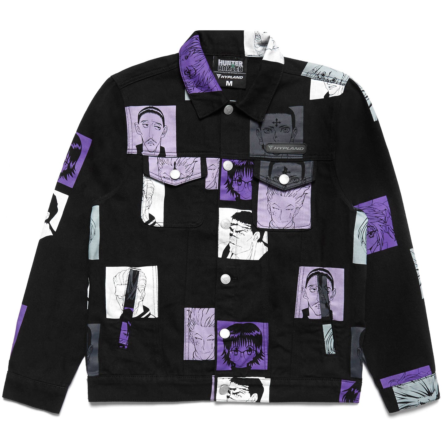 HXH PHANTOM TROUPE DENIM JACKET (BLACK)