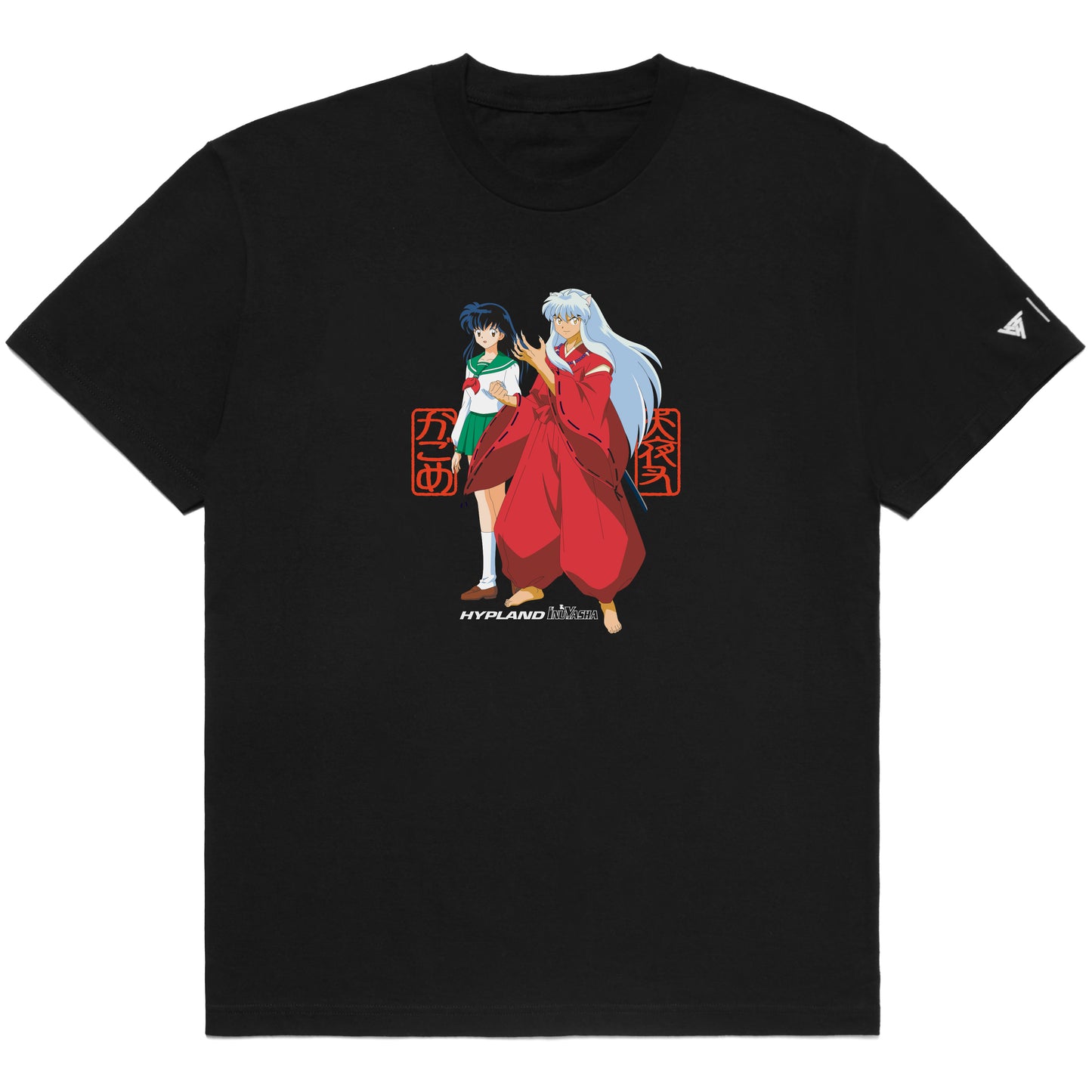 INUYASHA FRONT BACK SHIRT (BLACK)