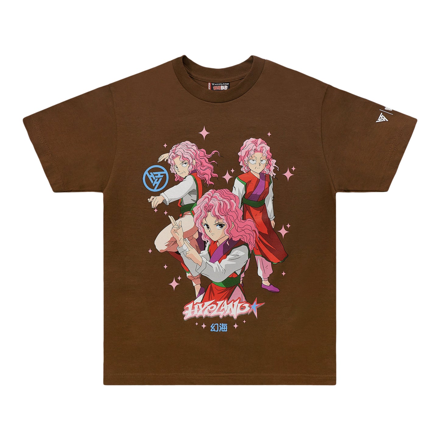 YYH YOUNG GENKAI SHIRT (BROWN)