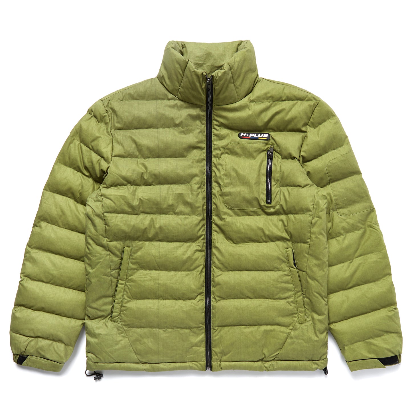 H+PLUS THERMO REACTIVE PUFFER JACKET (OLIVE)