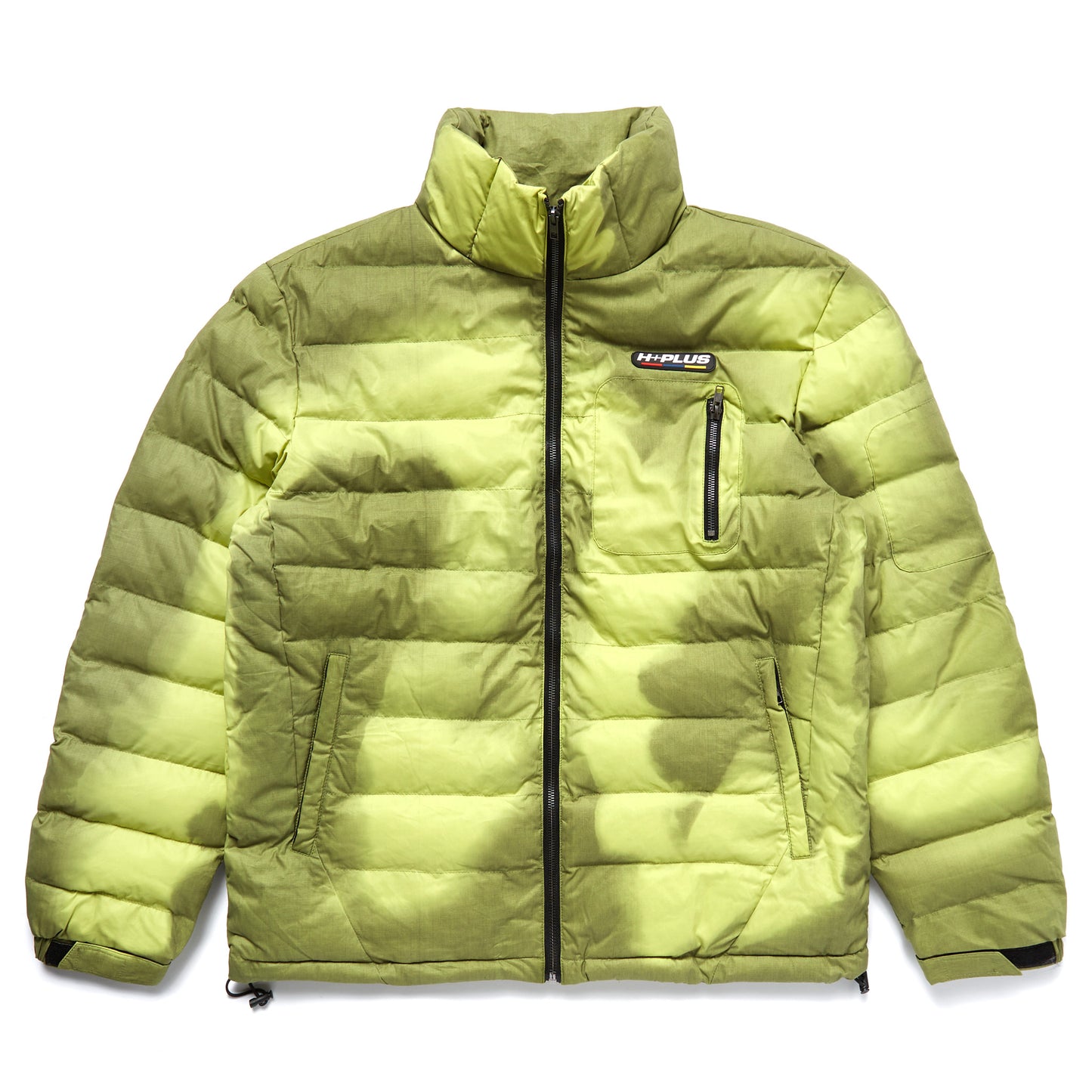H+PLUS THERMO REACTIVE PUFFER JACKET (OLIVE)