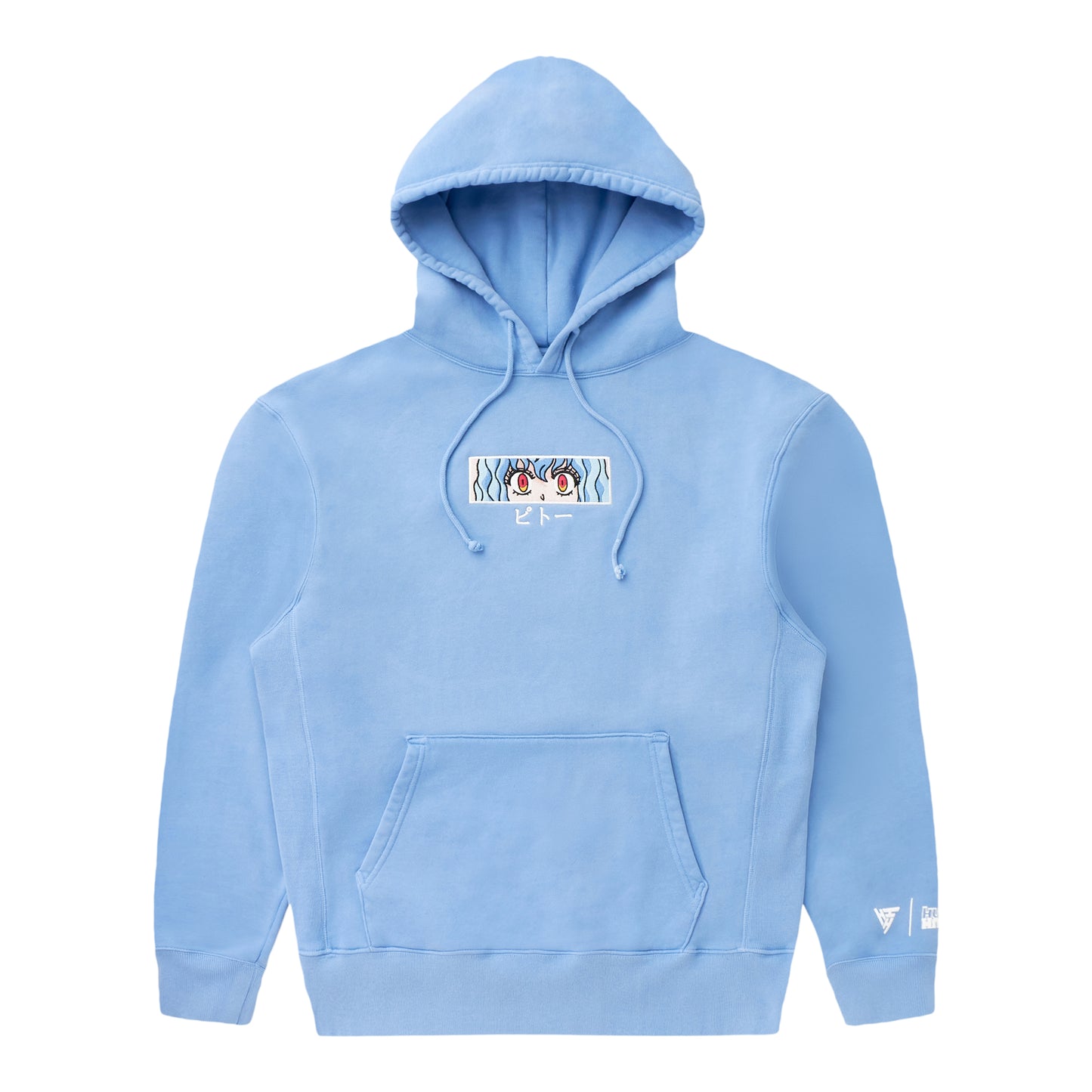 HXH PITOU EYES HOODIE (BABY BLUE)