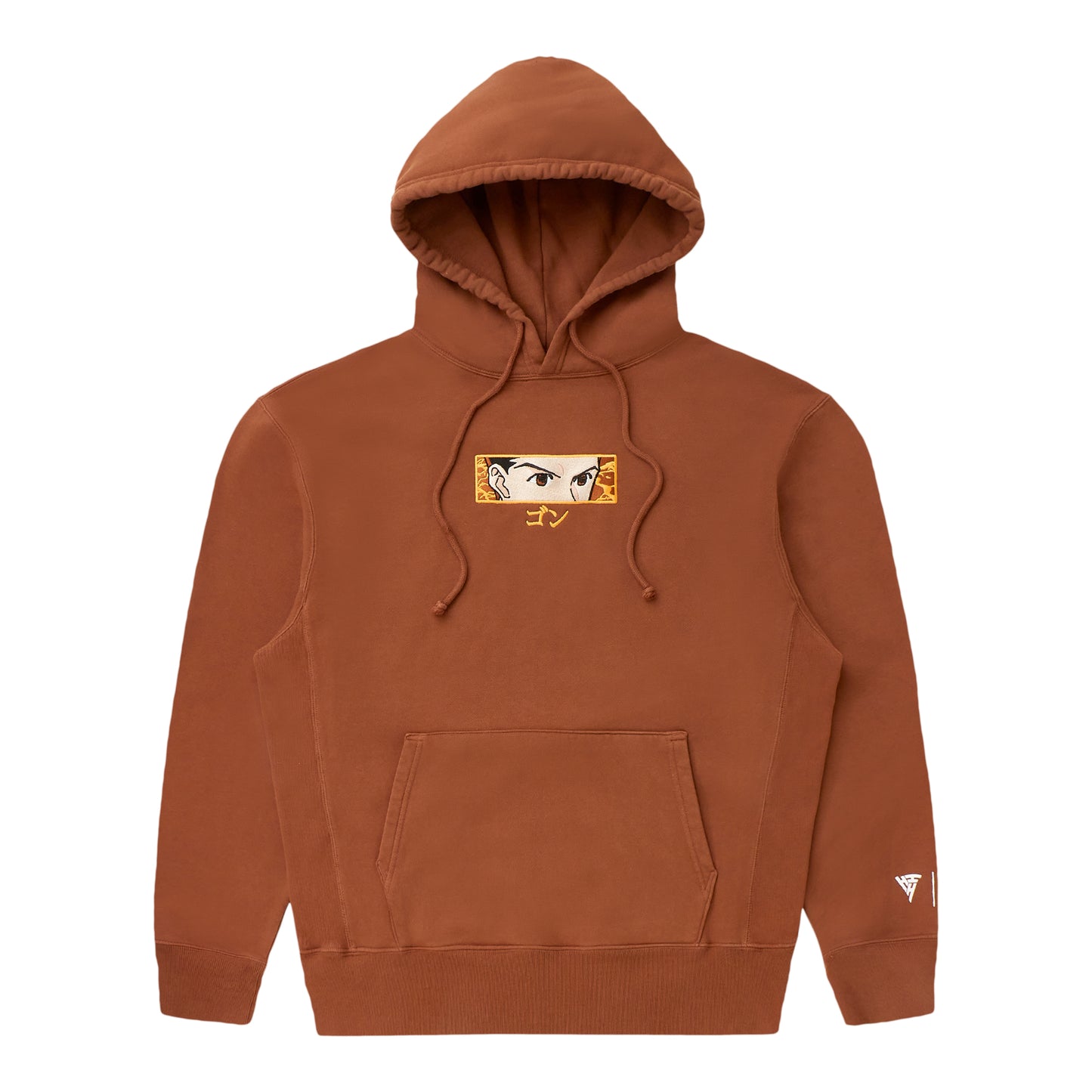 HXH ADULT GON EYES HOODIE (BROWN)