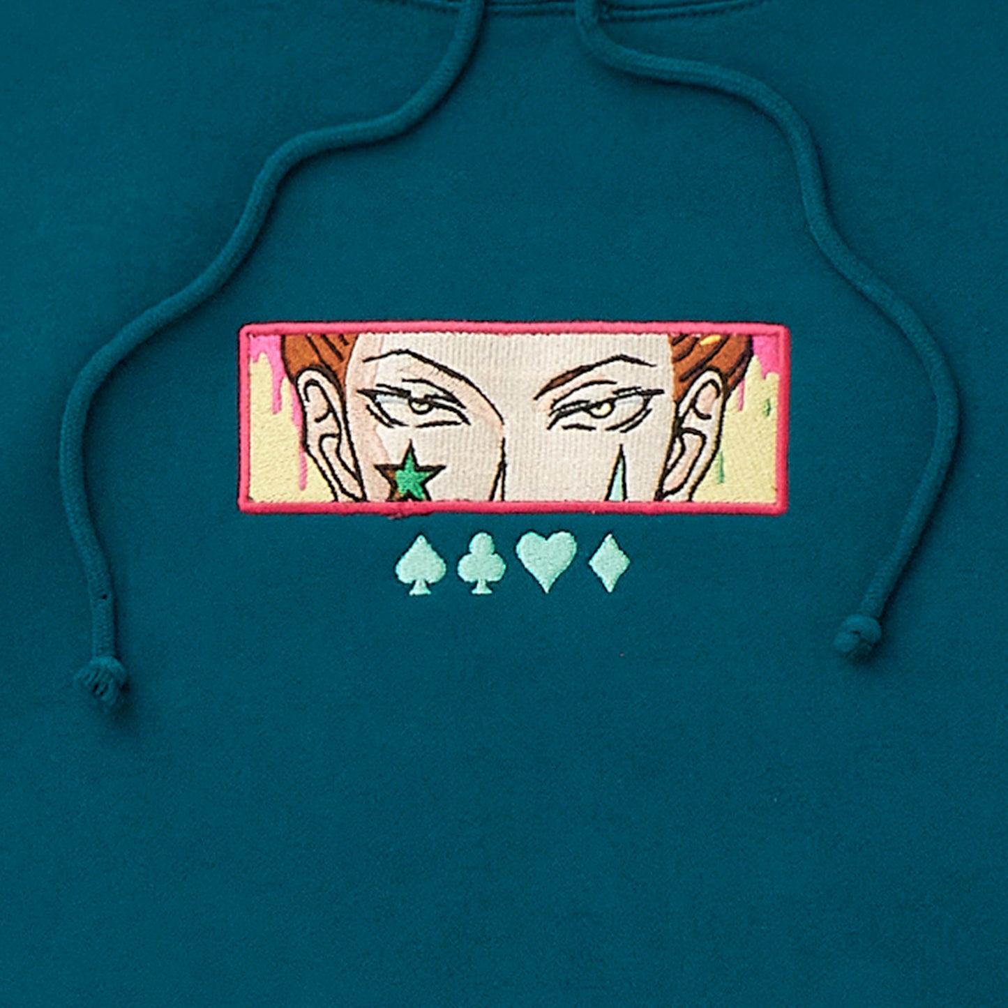 HXH HISOKA EYES HOODIE (BLUE)