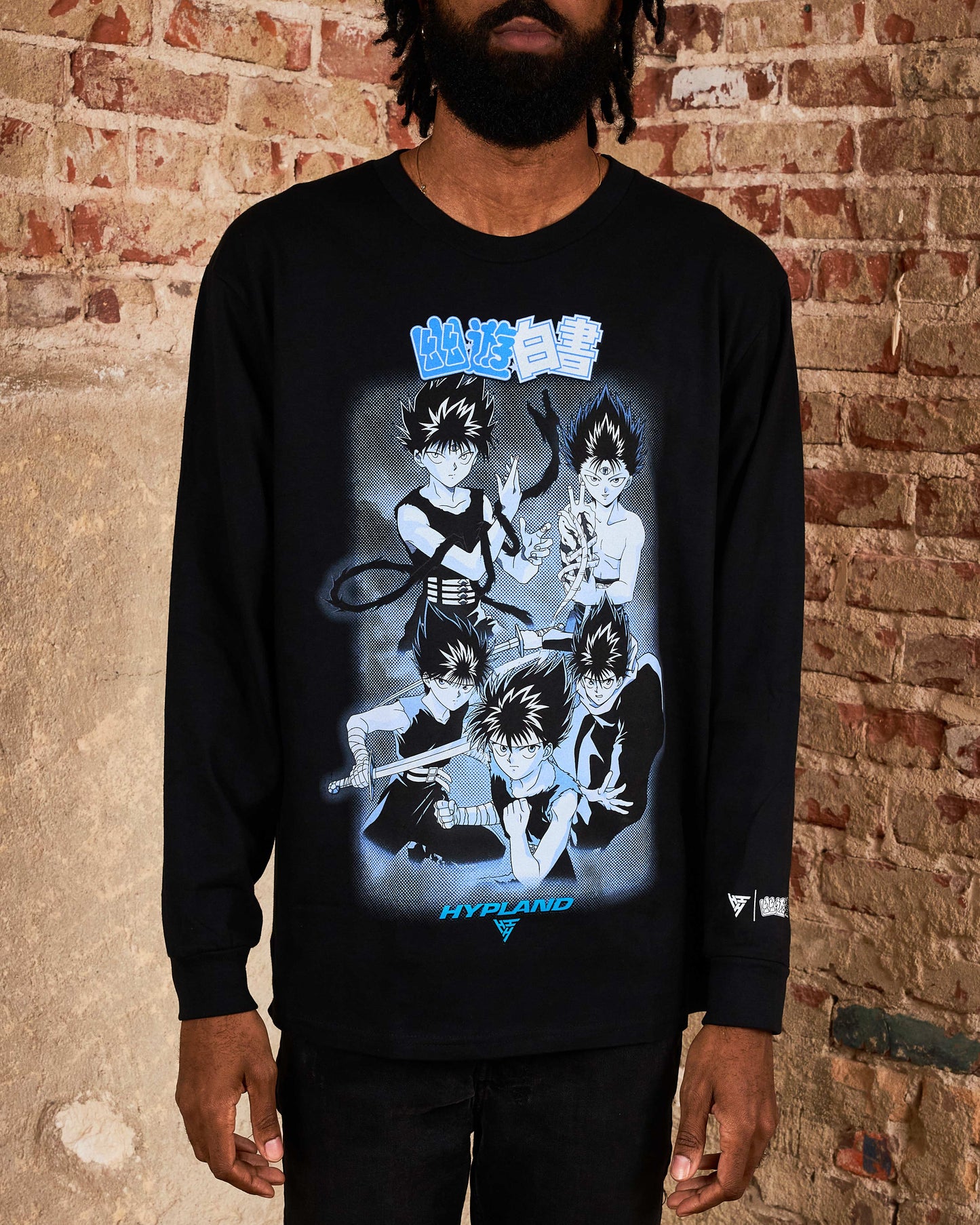 YYH HIEI LONG SLEEVE SHIRT (BLACK)