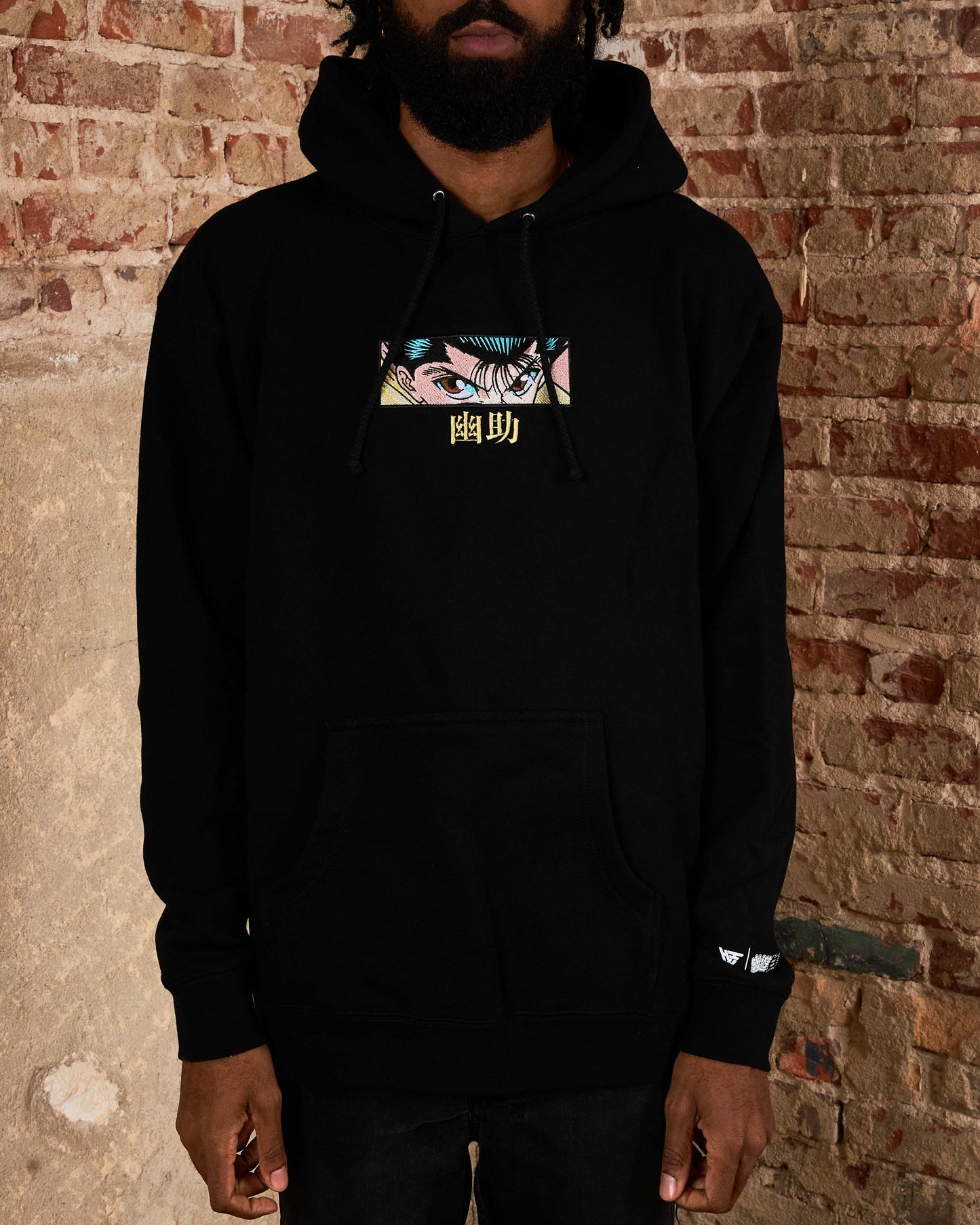 YYH YUSUKE EYES HOODIE (BLACK)
