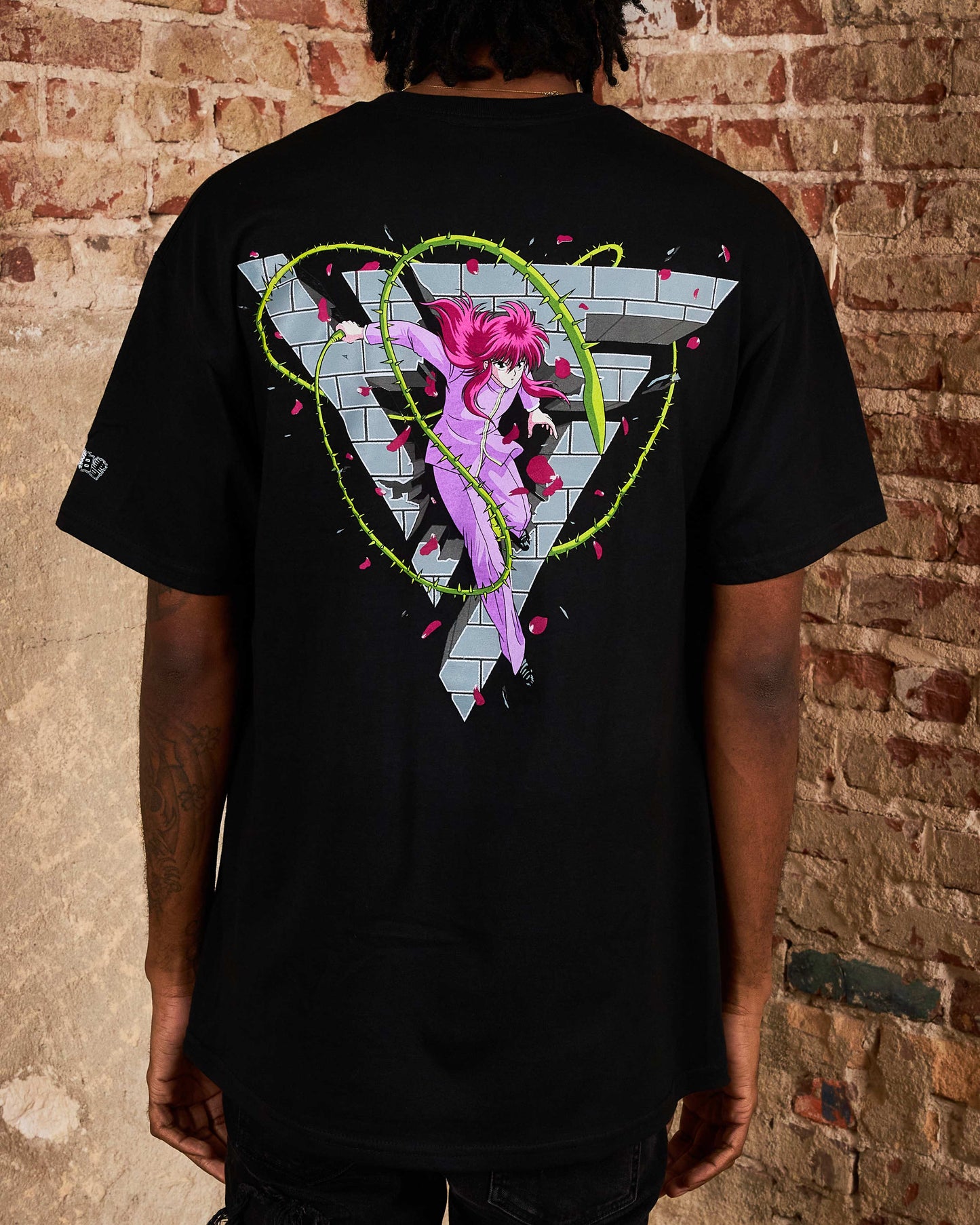 YYH KURAMA BREAK THROUGH SHIRT (BLACK)