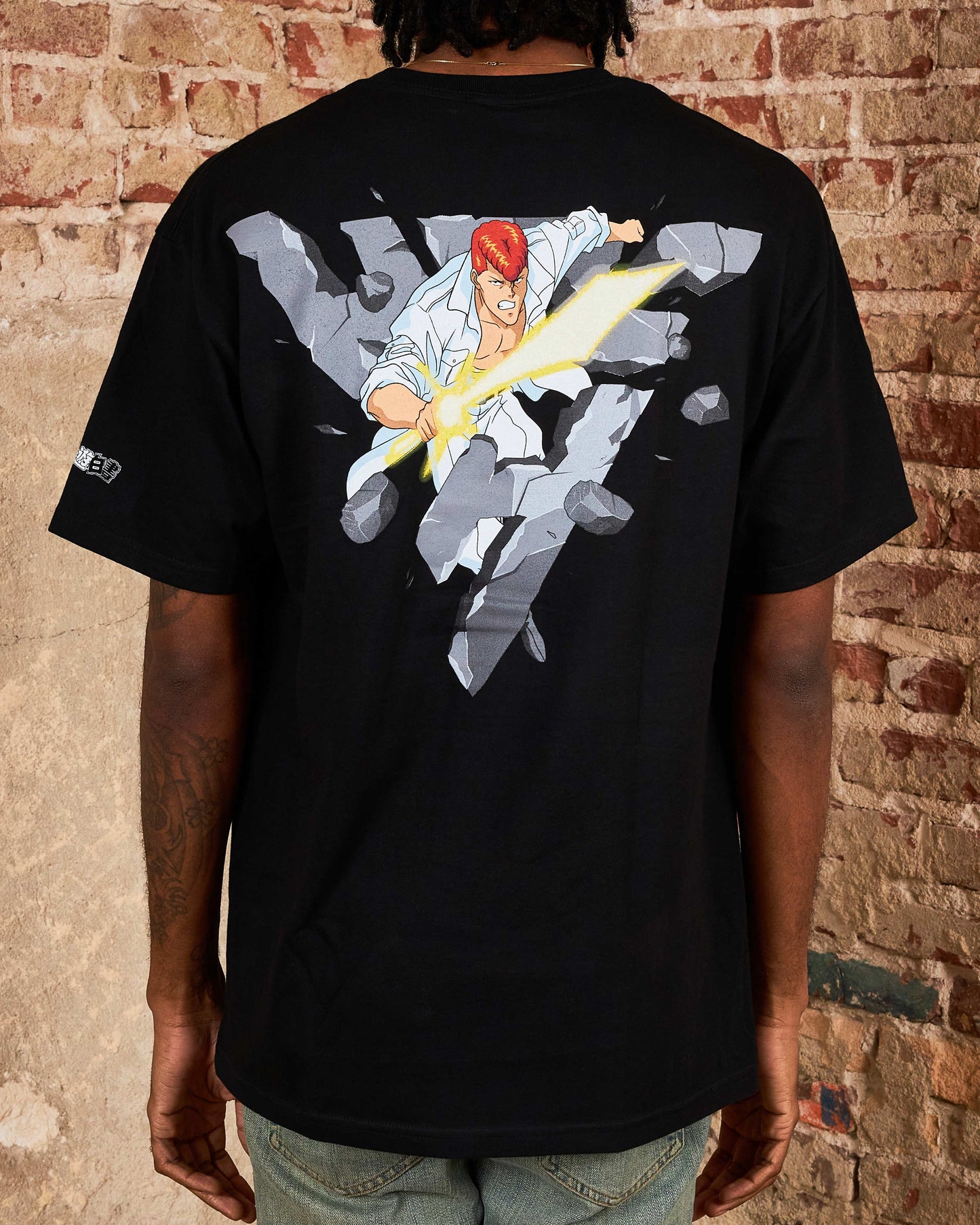 YYH KUWABARA BREAK THROUGH SHIRT (BLACK)