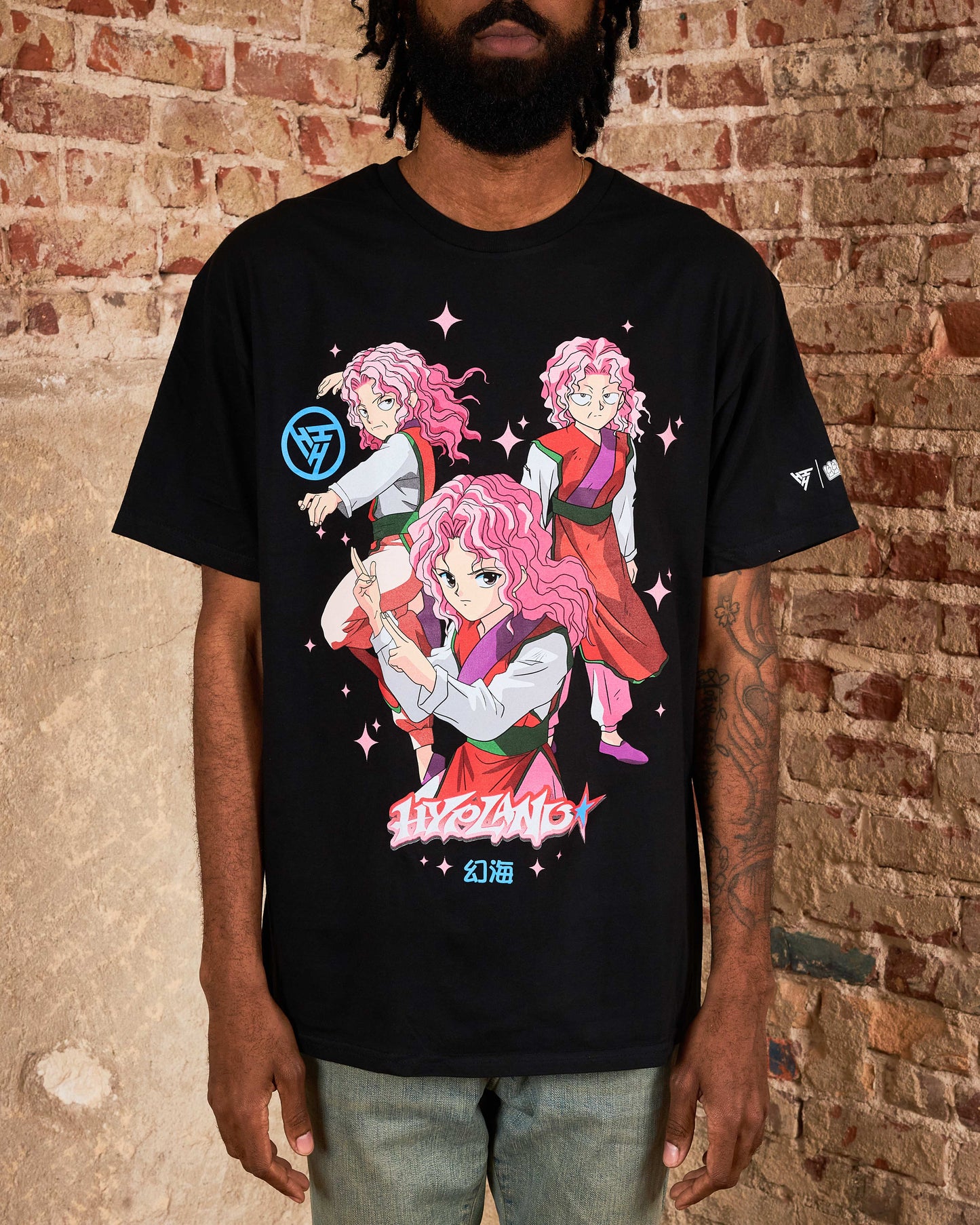 YYH YOUNG GENKAI SHIRT (BLACK)