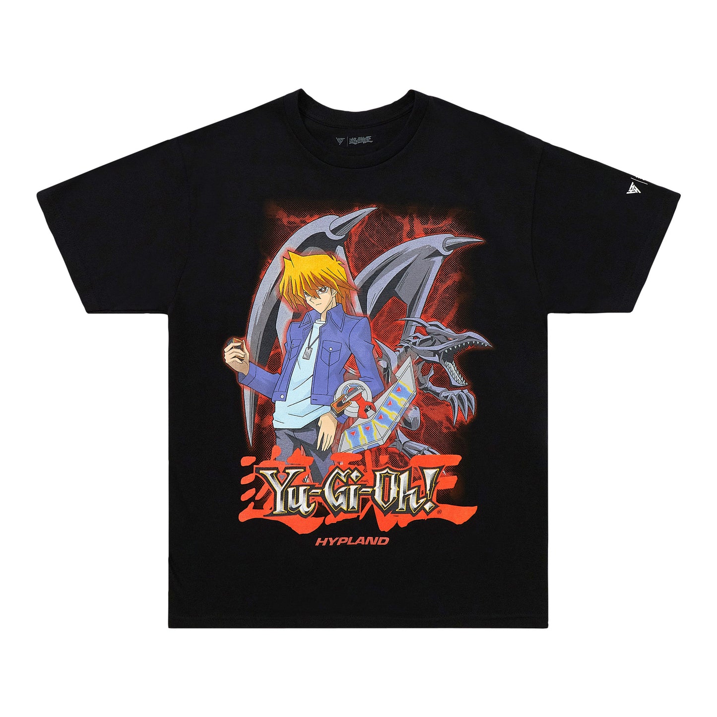 YUGIOH JOEY RED EYES SHIRT (BLACK)