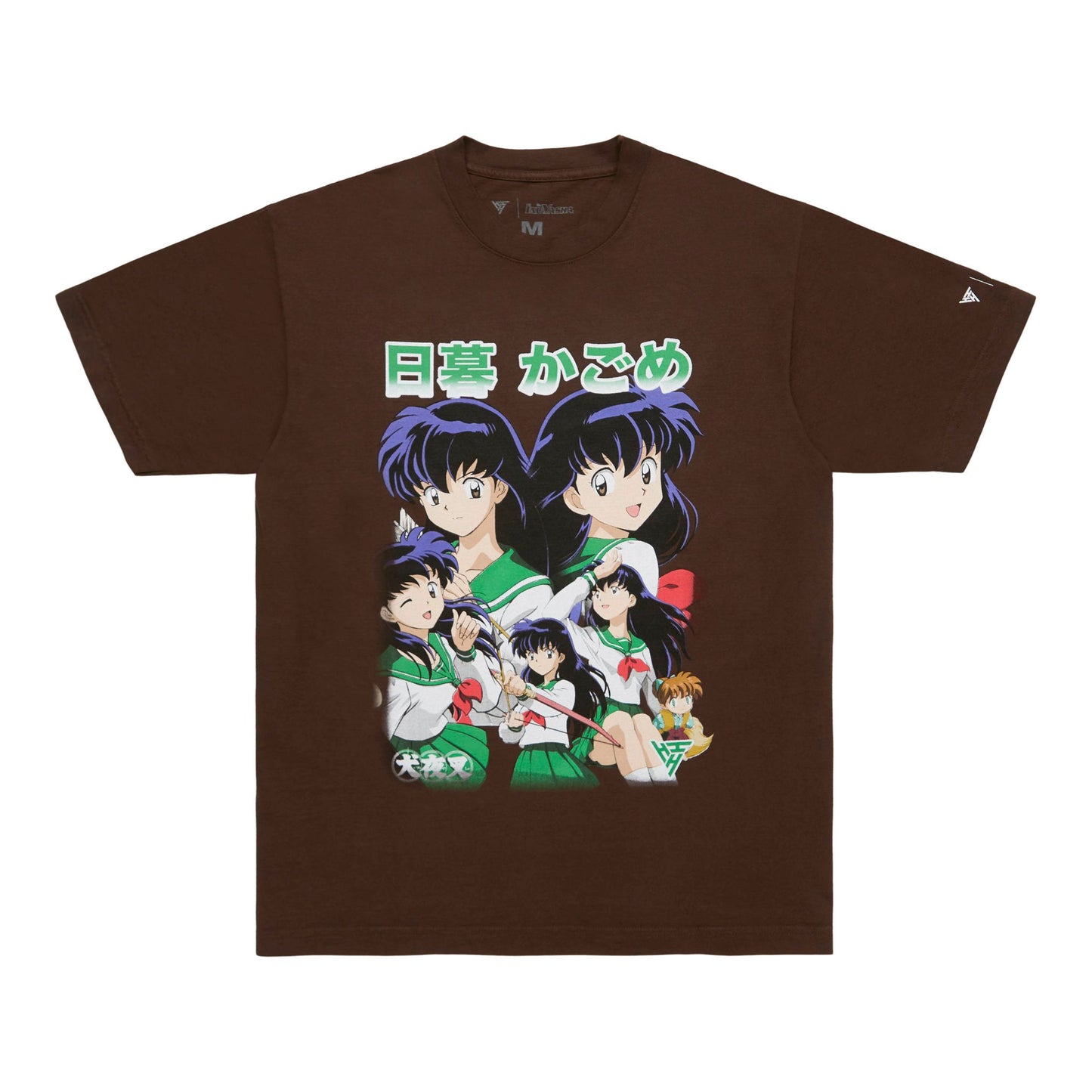 INUYASHA KAGOME CHARACTER SHIRT (BROWN)