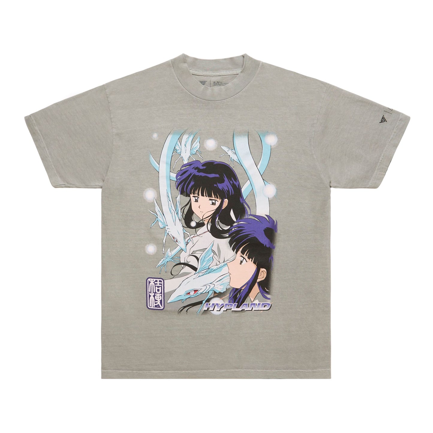 INUYASHA KIKYO SPIRIT T SHIRT (DARK SILVER)