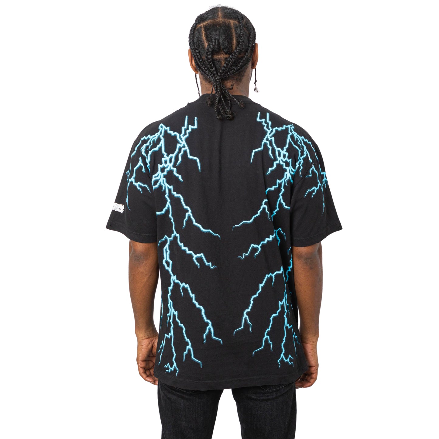 SHIPPUDEN KAKASHI THUNDER T SHIRT (BLACK)