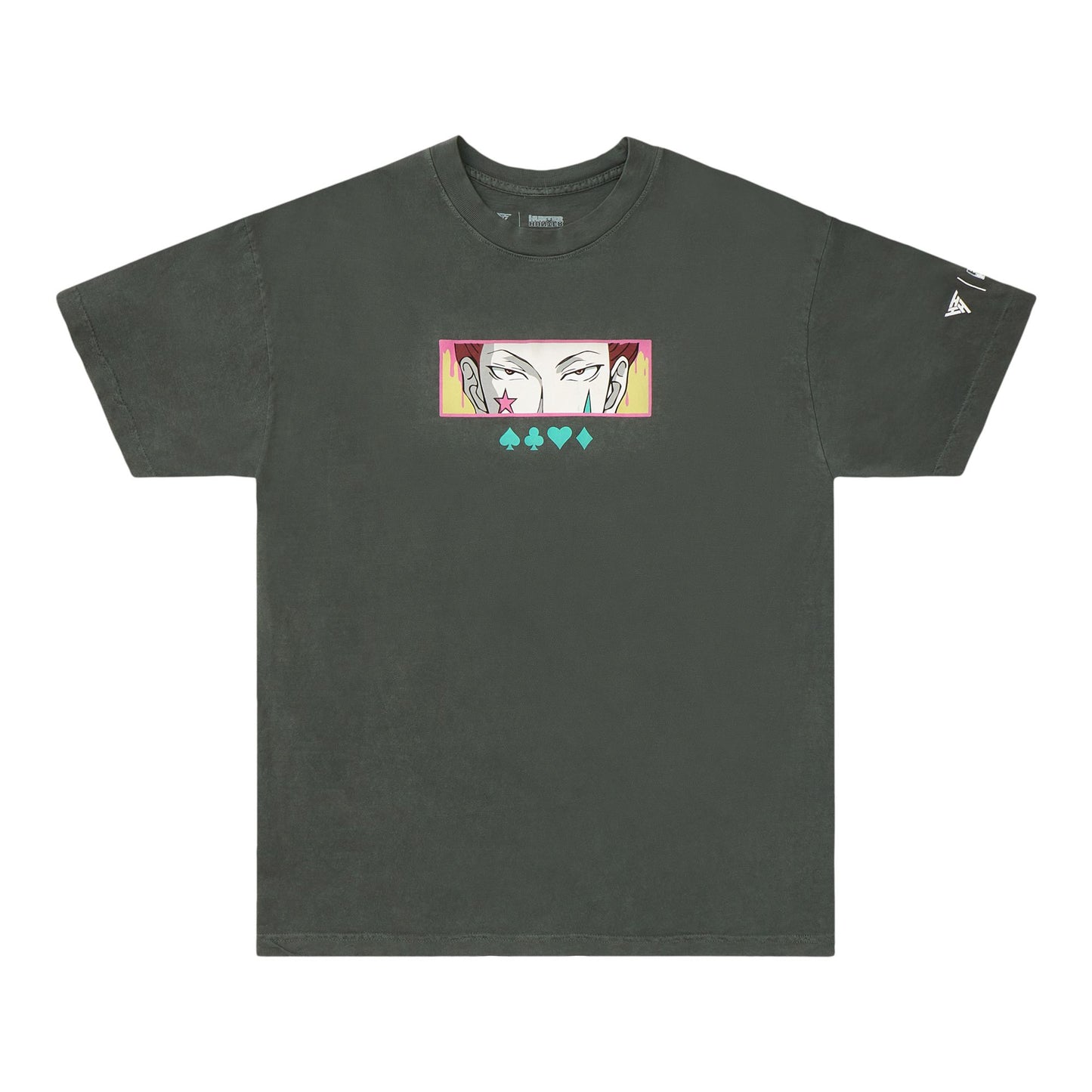 HXH HISOKA EYES SHIRT (VINTAGE GREY)