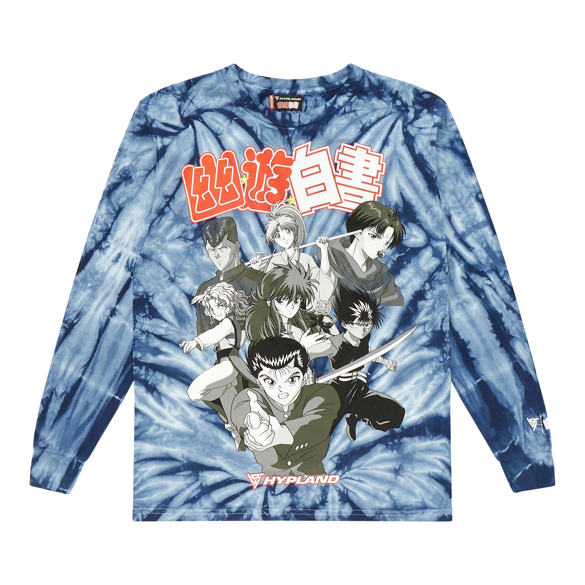 YYH MONOCHROME GROUP LONG SLEEVE SHIRT (TIE DYE) – Hypland