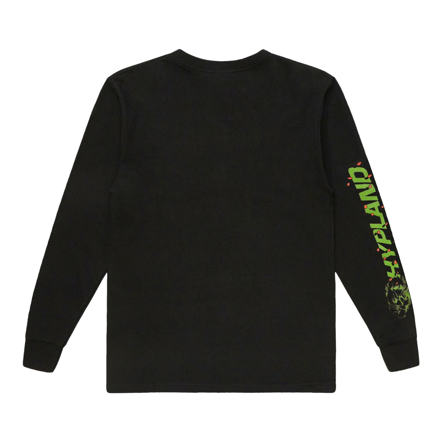 YYH KURAMA ROSE LONG SLEEVE SHIRT (BLACK)