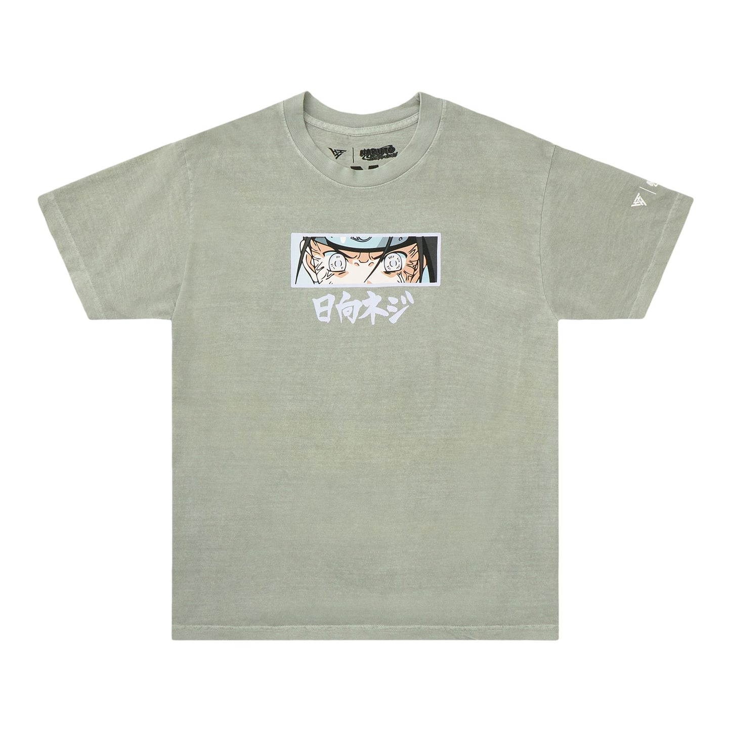 SHIPPUDEN NEJI EYES T SHIRT (DARK SILVER)