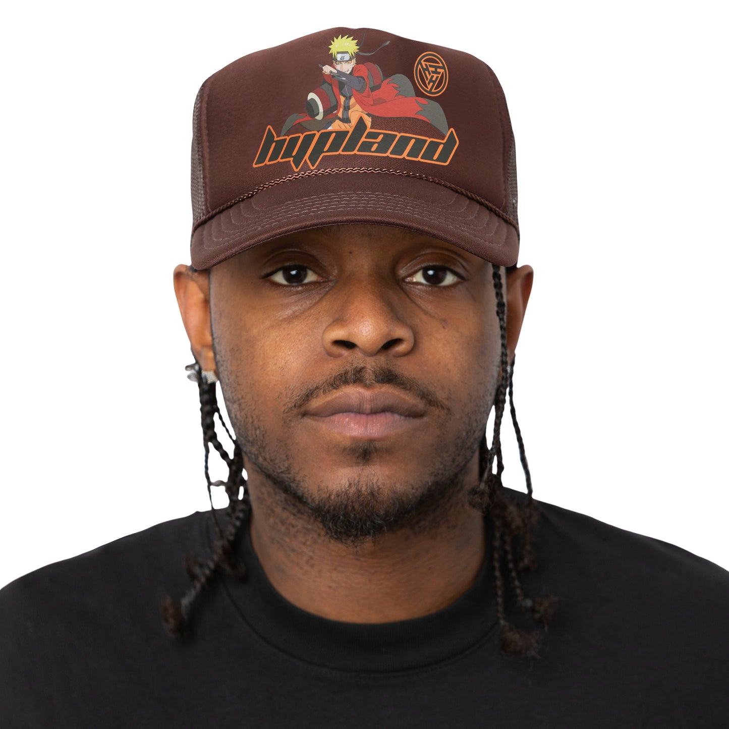 SHIPPUDEN TRUCKER HAT (BROWN/BROWN)