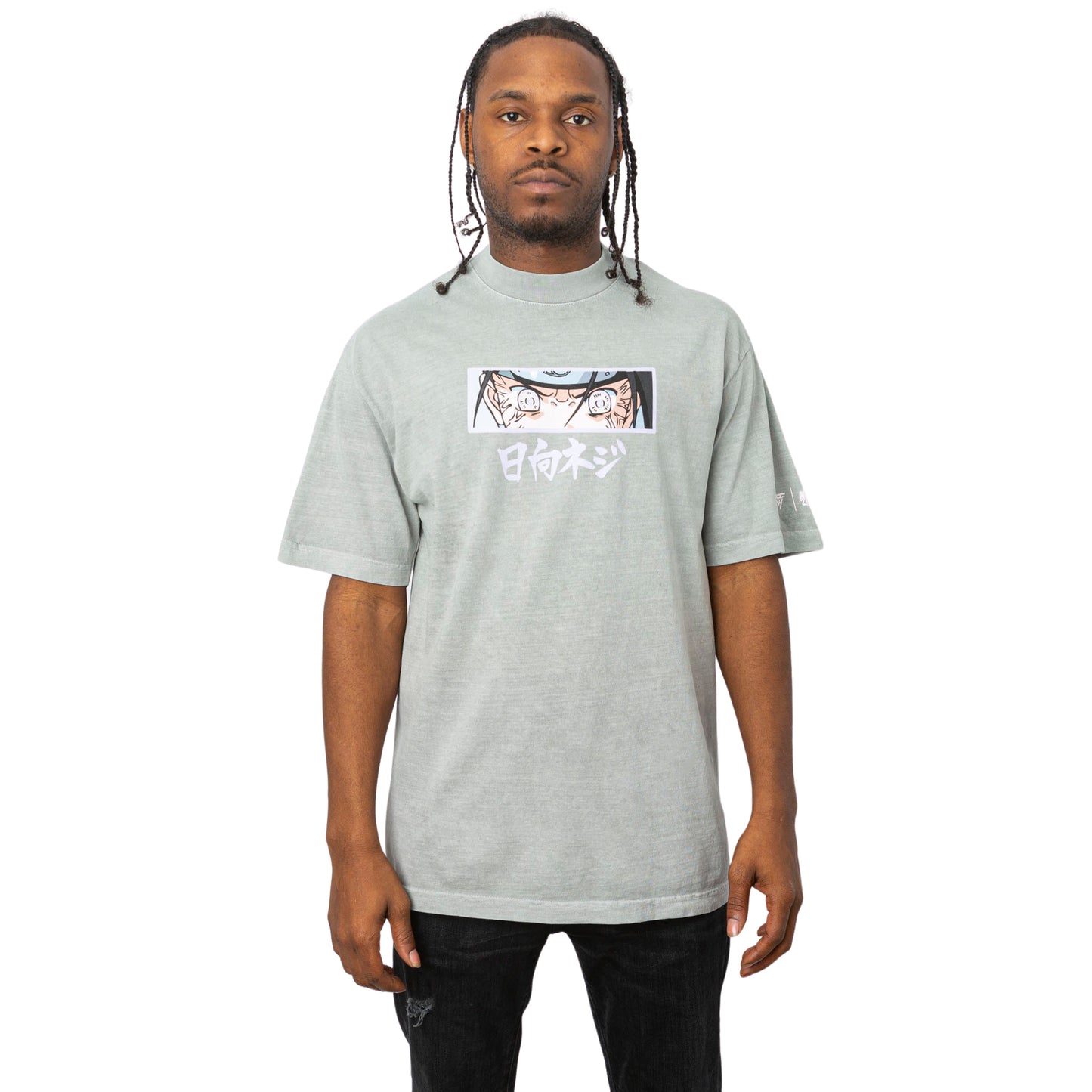 SHIPPUDEN NEJI EYES T SHIRT (DARK SILVER)