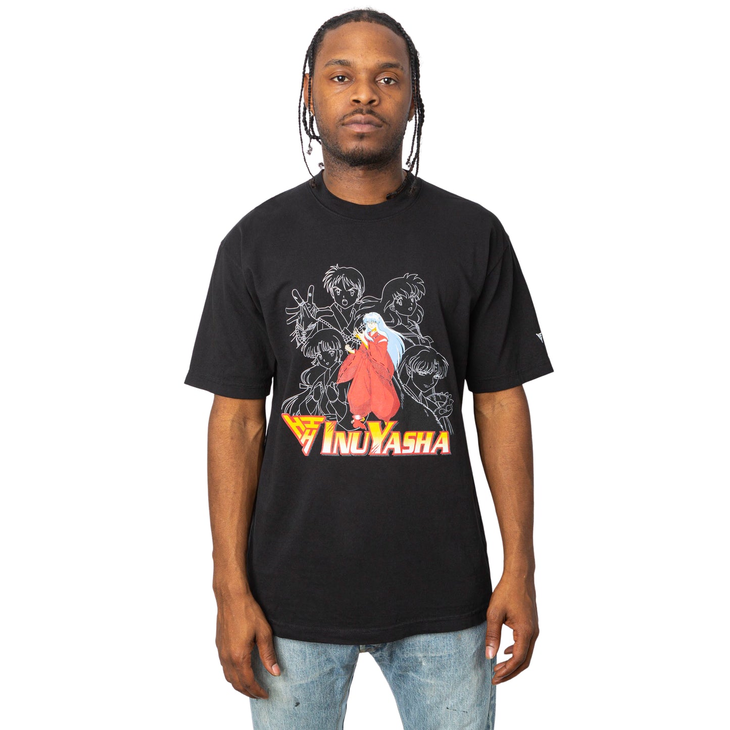 INUYASHA OUTLINE TEAM SHIRT (BLACK)