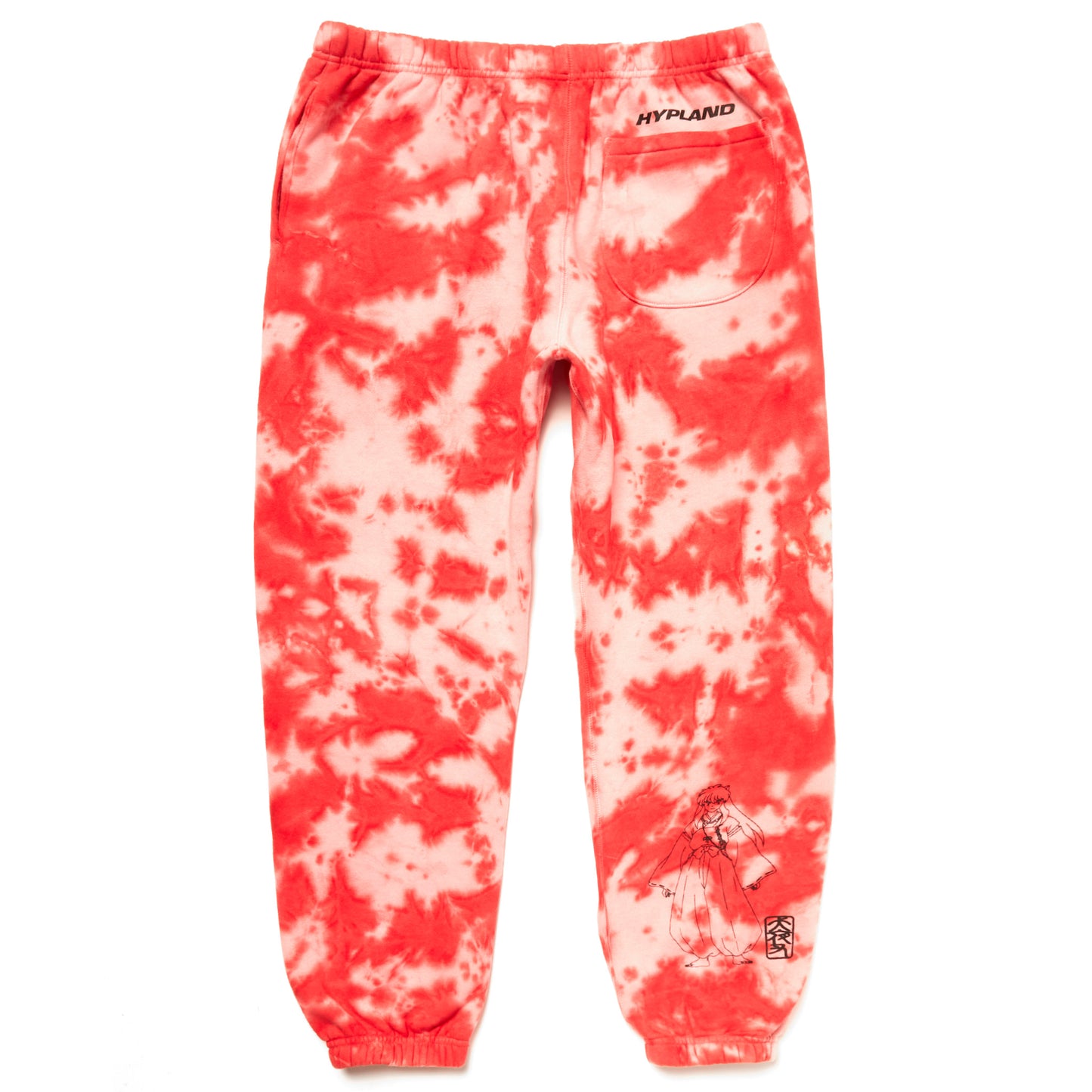 INUYASHA CHARACTER SWEATPANTS (TIE DYE)