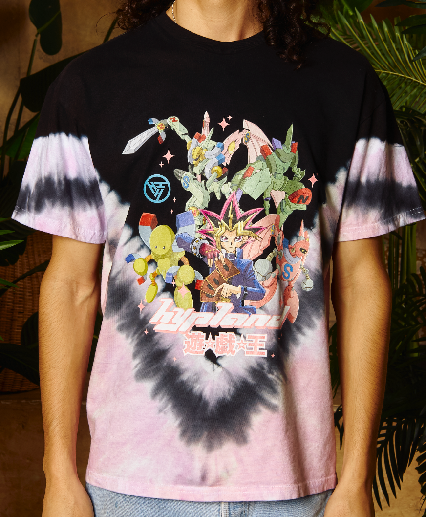 YUGIOH ROBOTS SHIRT (TIE DYE)