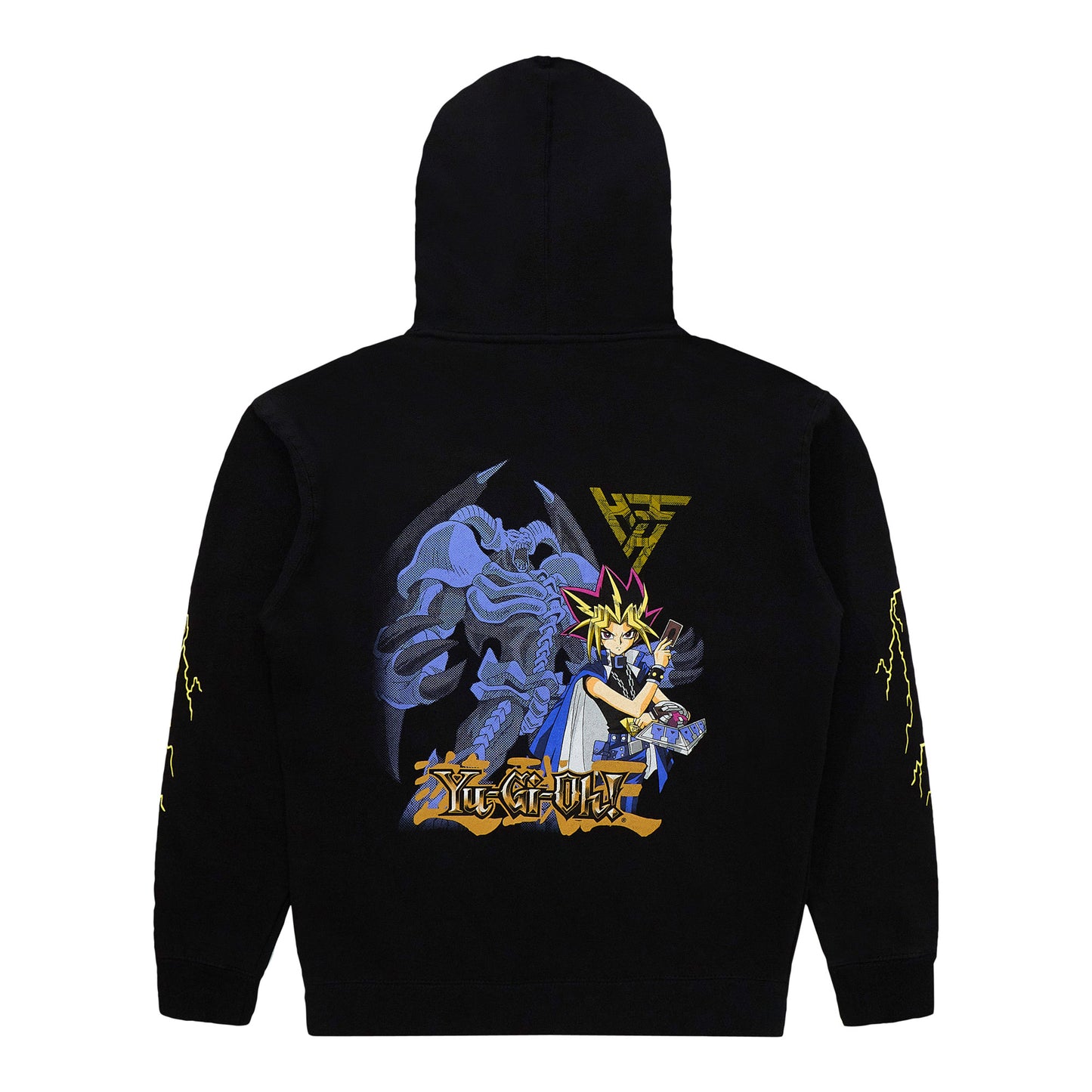 YUGIOH SKULL THUNDER HOODIE (BLACK)