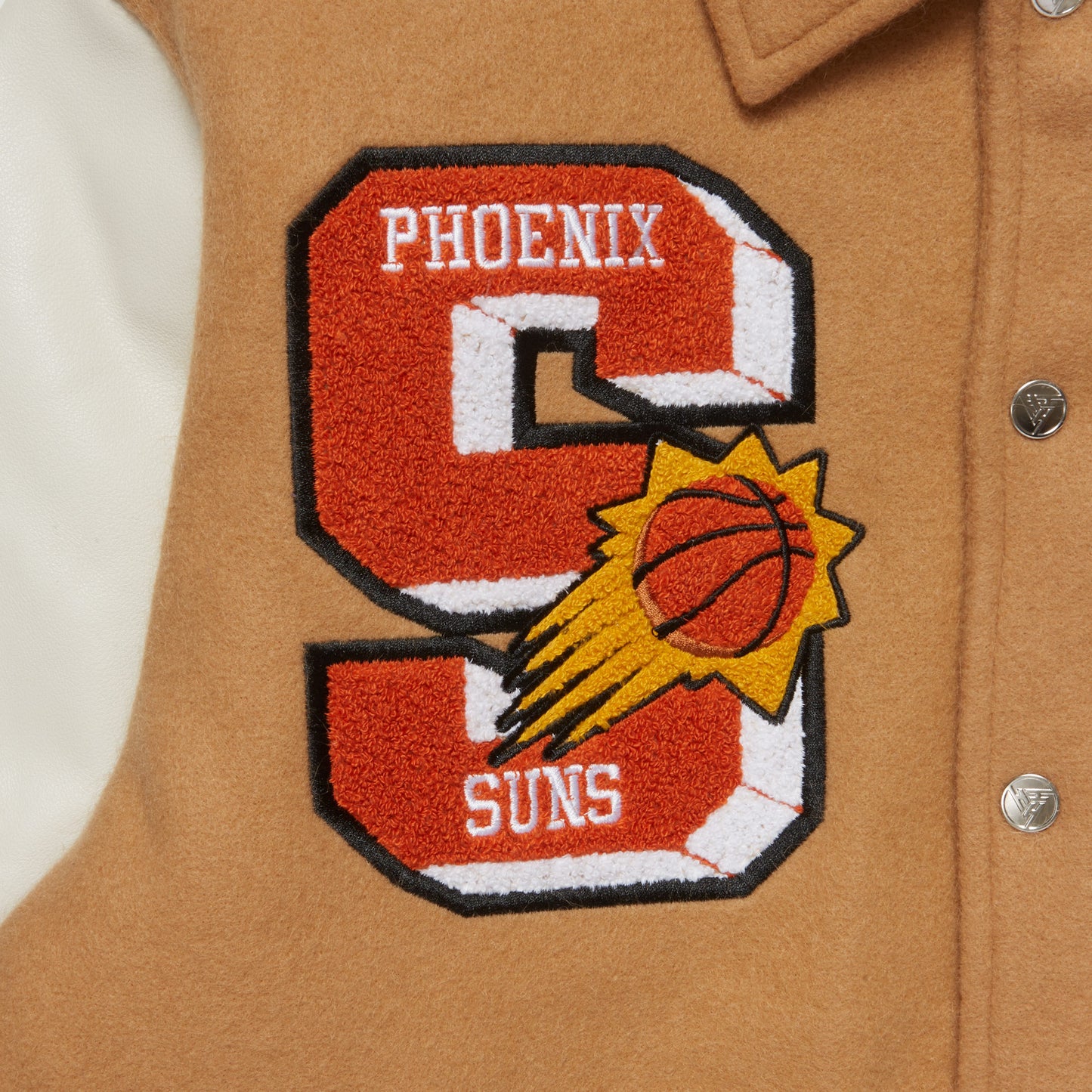 NBA PHOENIX SUNS VARSITY JACKET (SAND)