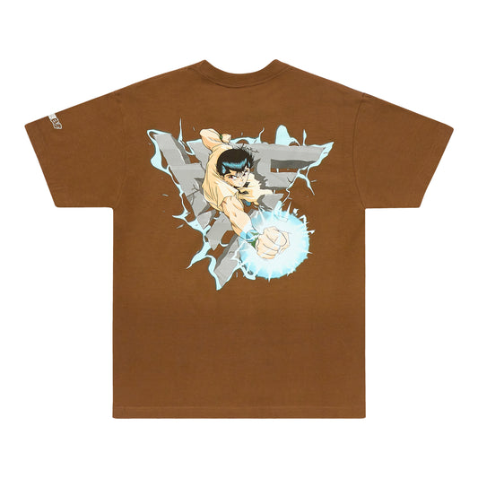 YYH YUSUKE BREAK THROUGH SHIRT (CHOCOLATE)