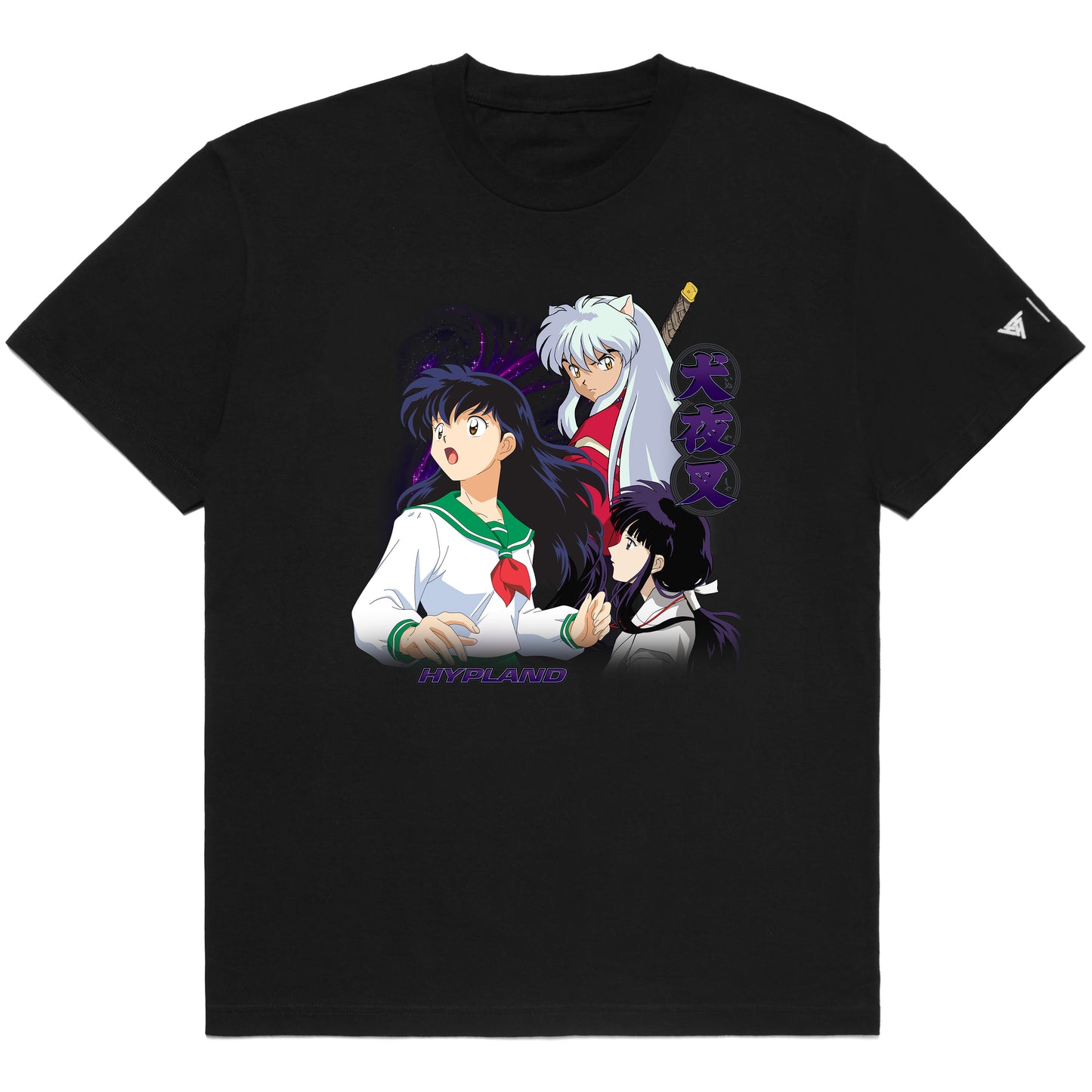 INUYASHA TRIO SHIRT (BLACK)