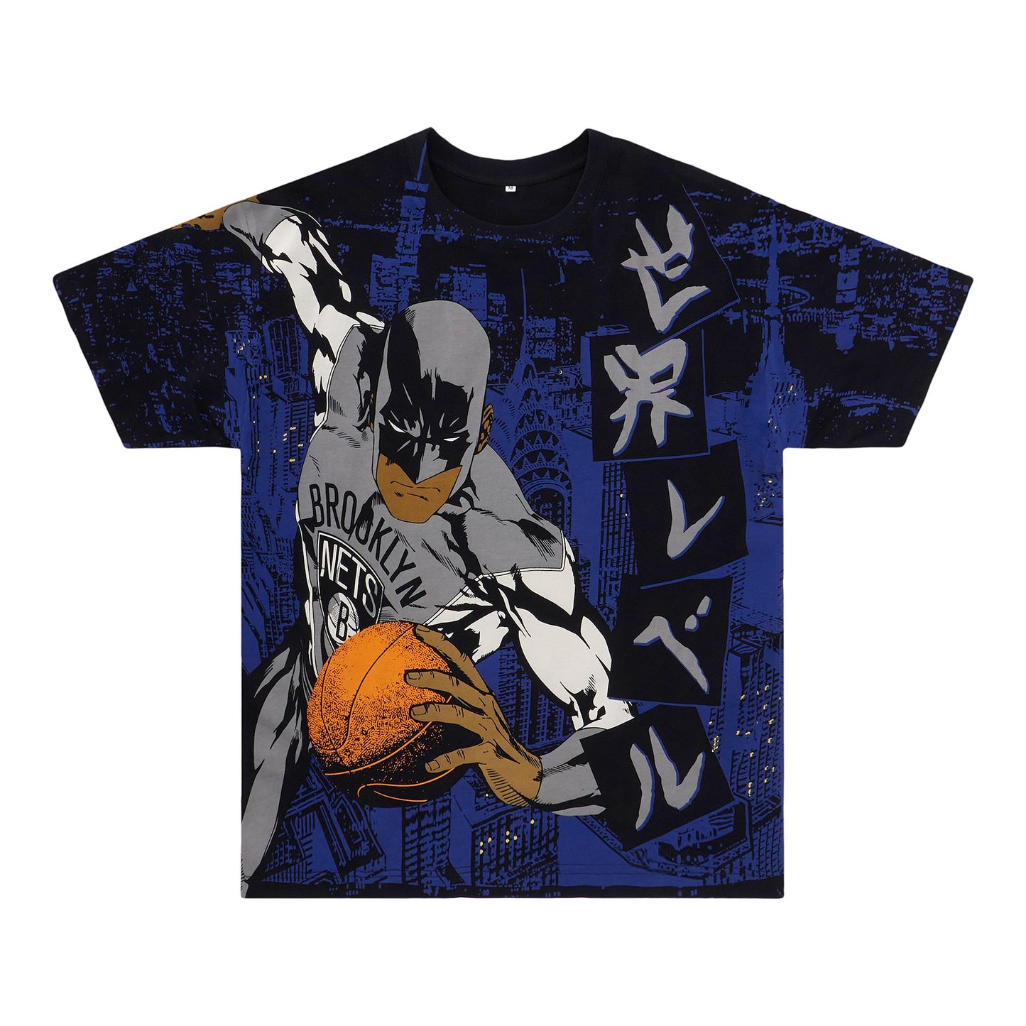 NBA BROOKLYN NETS JUSTICE TSHIRT (BLACK)