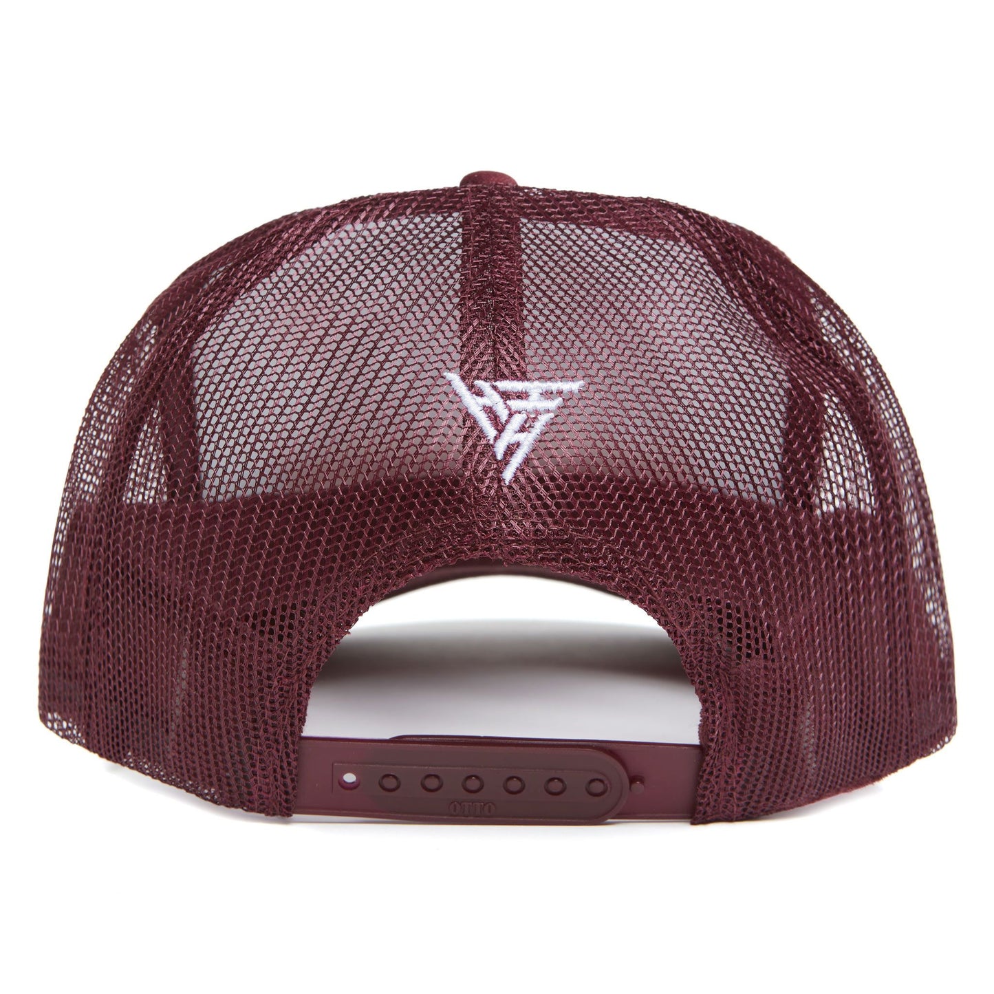 YUGIOH BLUE EYES TRUCKER HAT (MAROON)