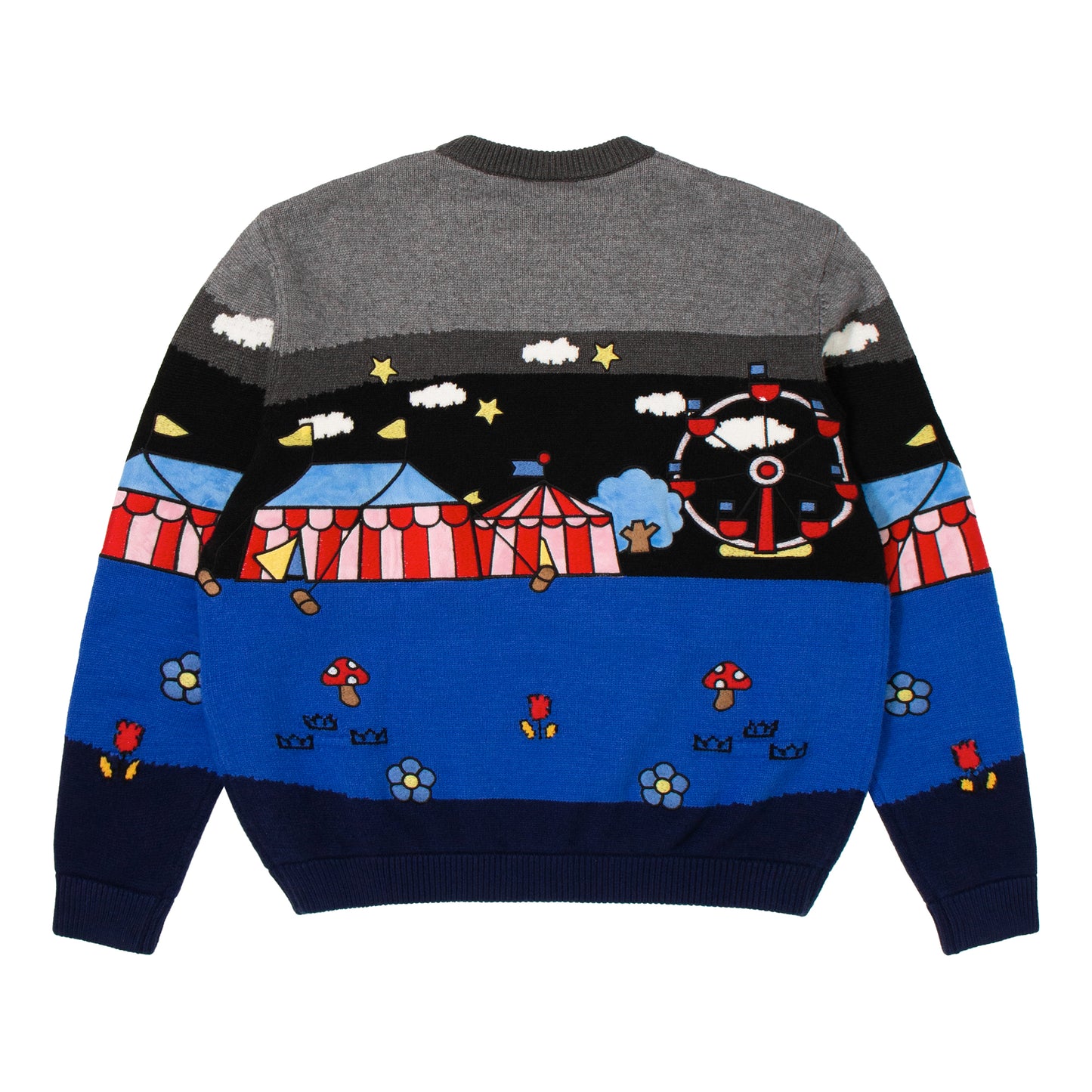 HELLO KITTY CARNIVAL KNIT SWEATER (NIGHT TIME)
