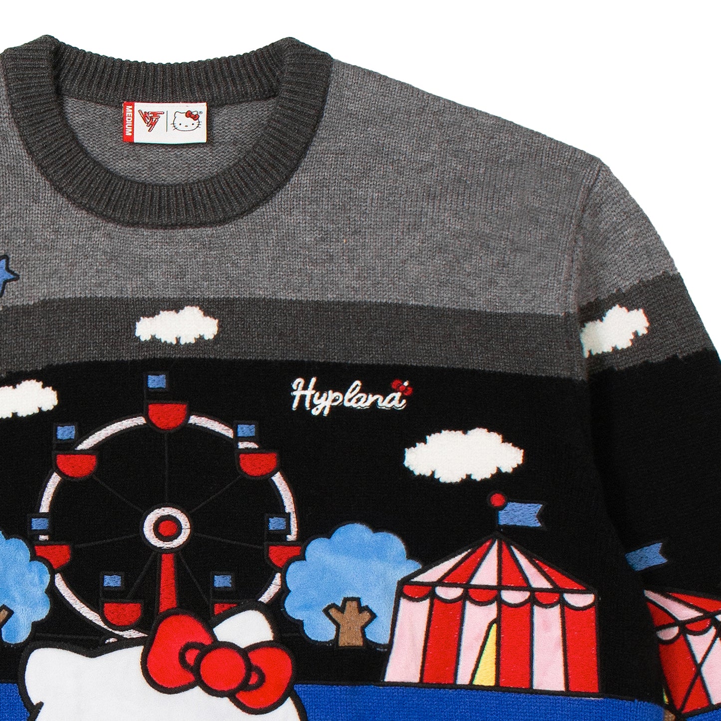 HELLO KITTY CARNIVAL KNIT SWEATER (NIGHT TIME)