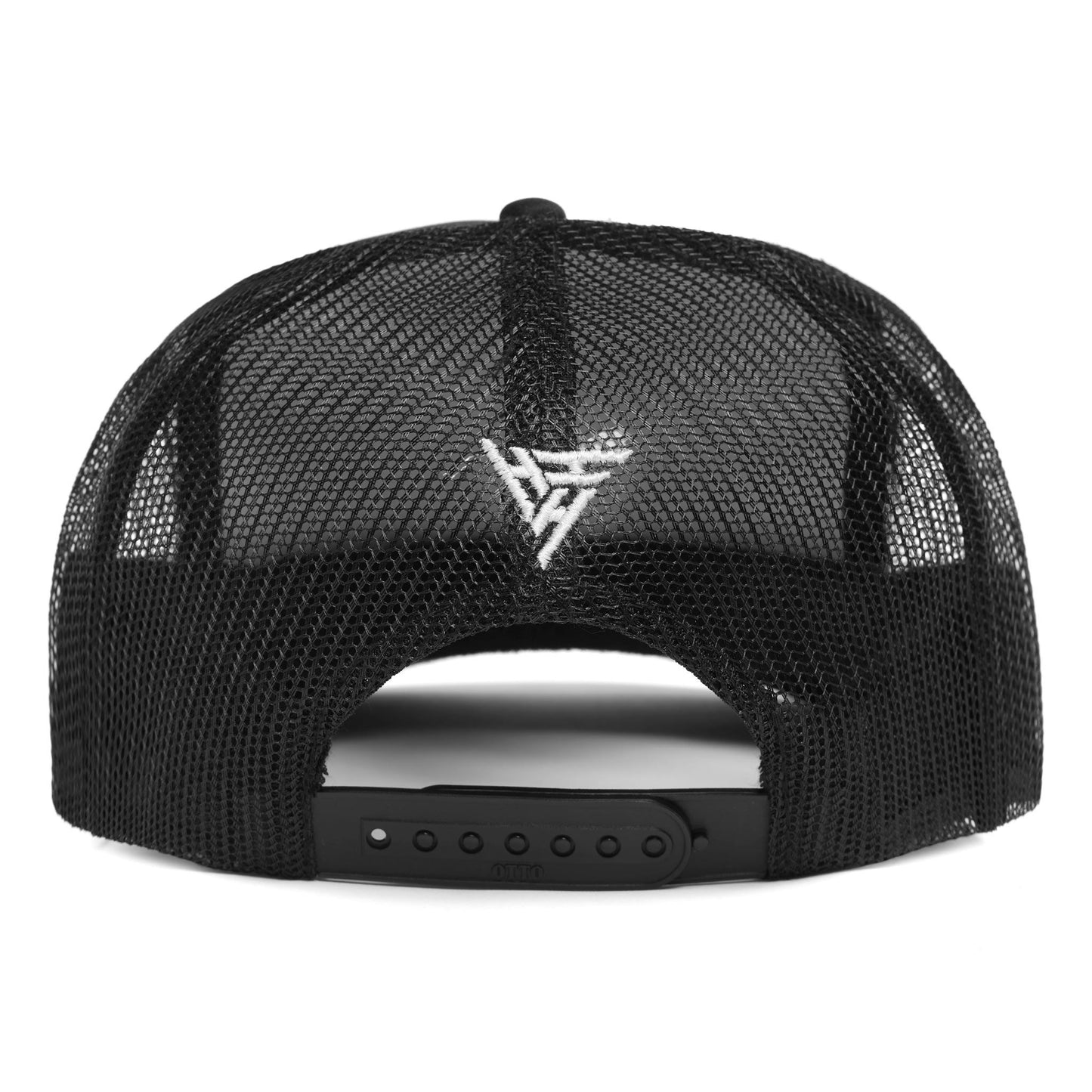 SHIPPUDEN TRUCKER HAT (BLACK/BLACK)