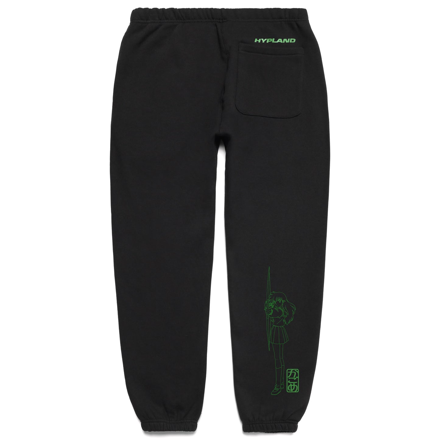 INUYASHA KAGOME SWEATPANTS (BLACK)