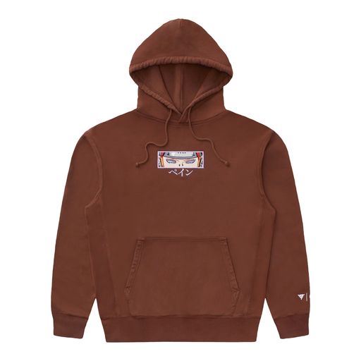 SHIPPUDEN PAIN EYES HOODIE (BROWN)